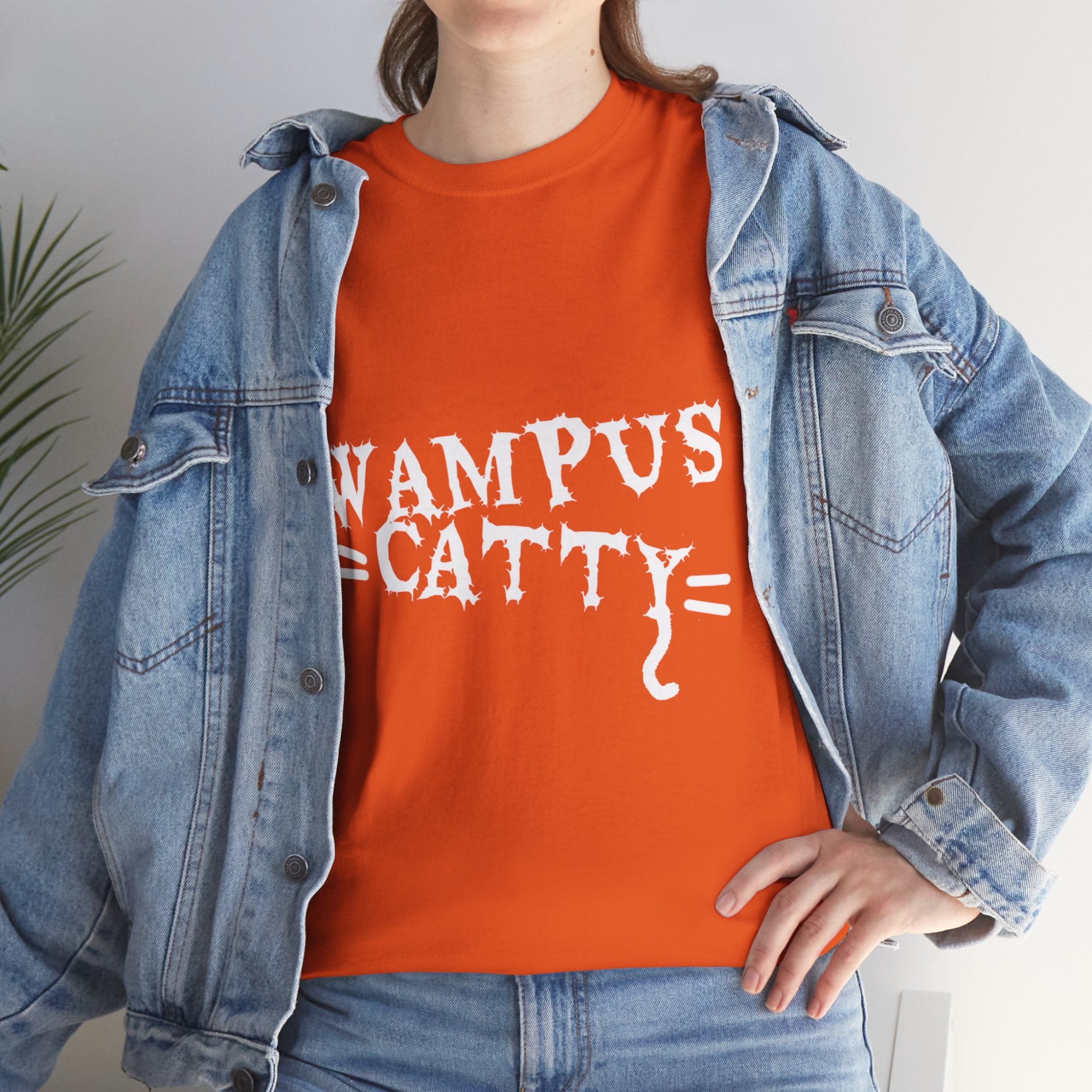 Wampus Catty - Dark Unisex Heavy Cotton Tee