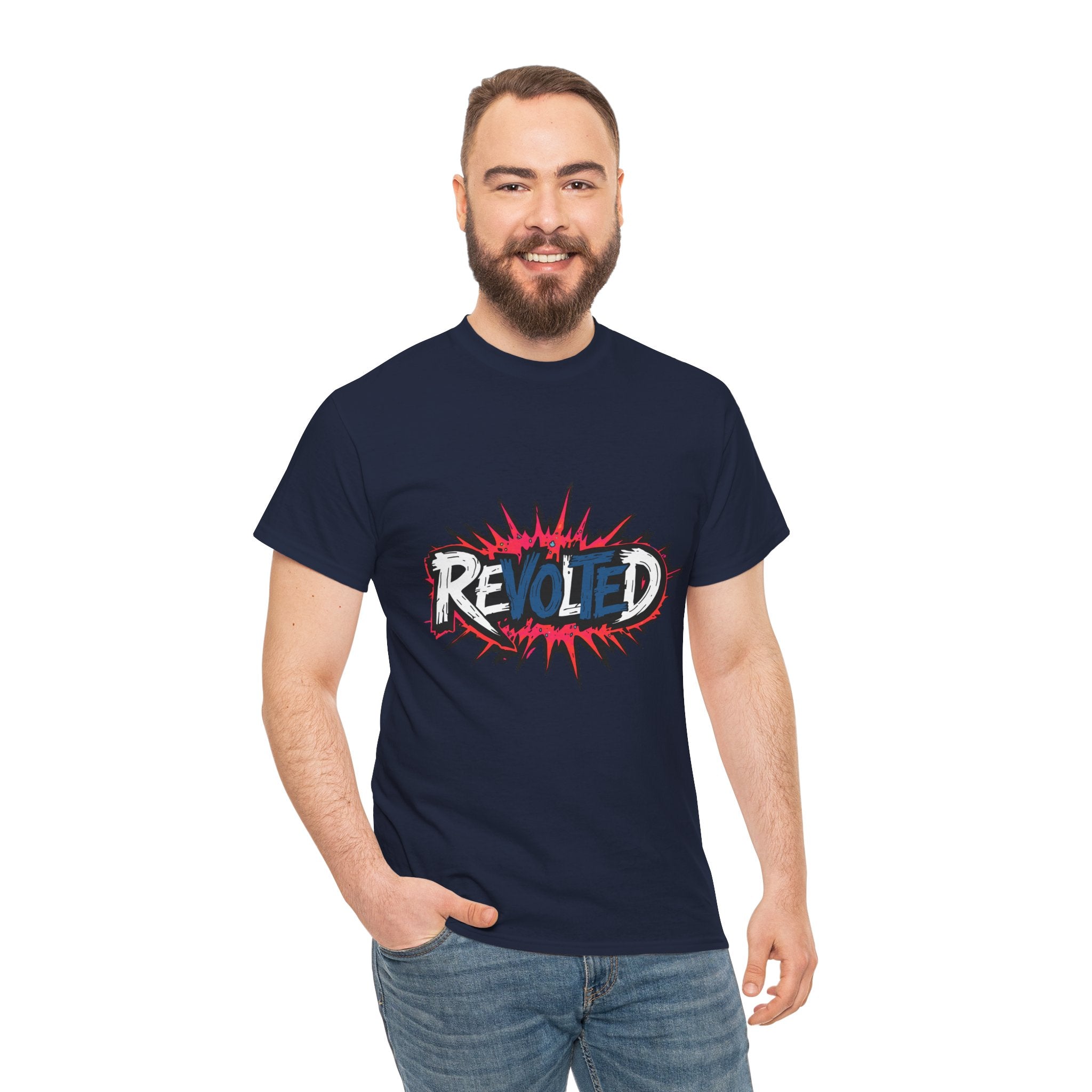 Revolted, VOTE - Splash Bam Dark Unisex Heavy Cotton Tee