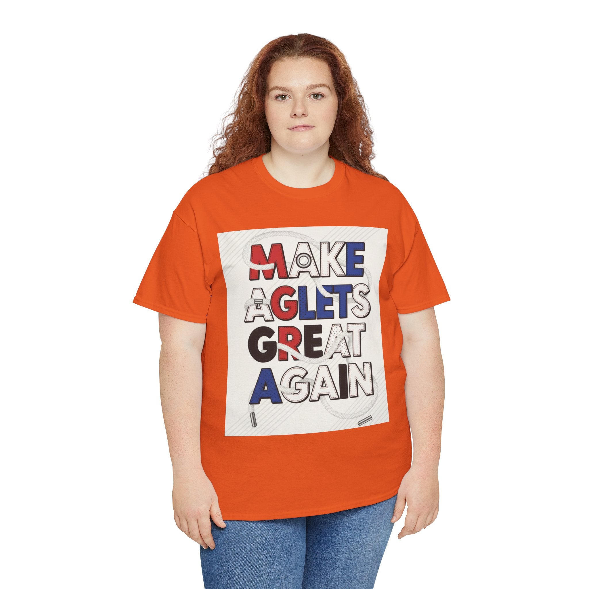 Make Aglets Great Again Dark - Unisex Heavy Cotton Tee