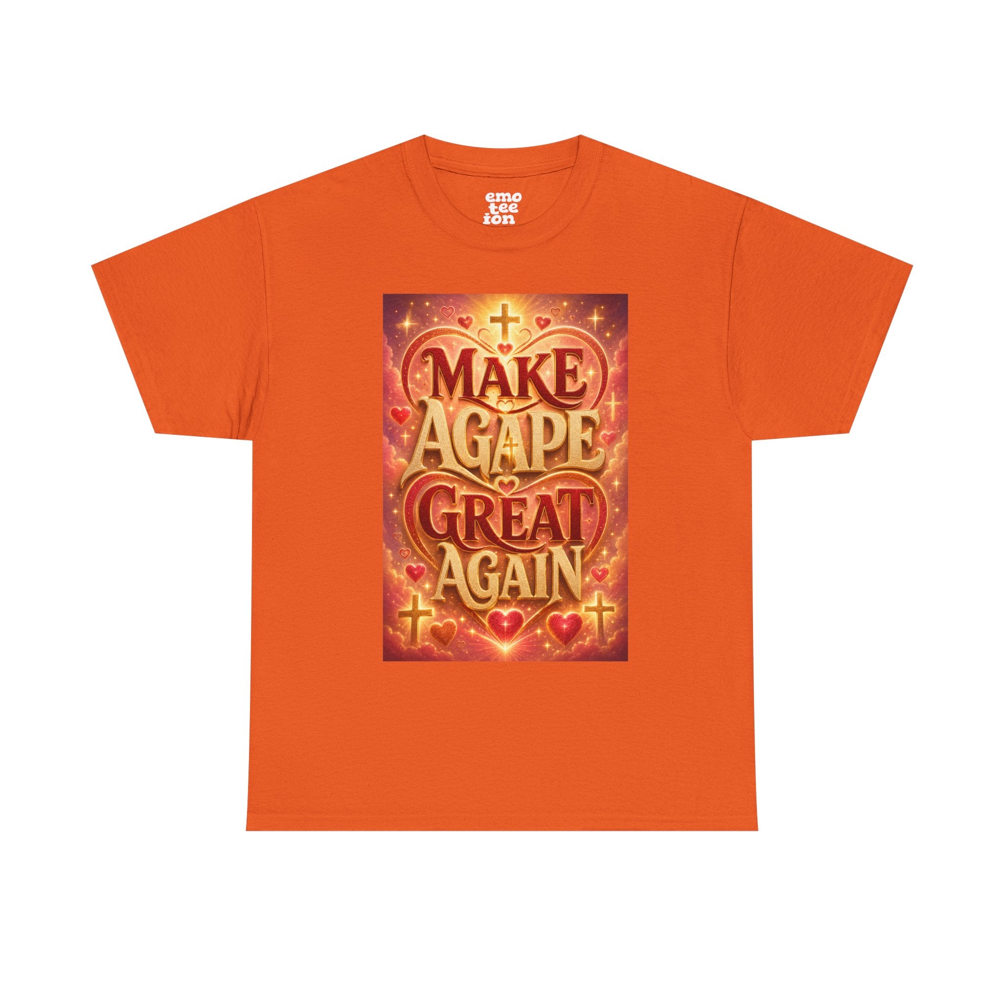 Make Agape Great Again - Dark Unisex Heavy Cotton Tee