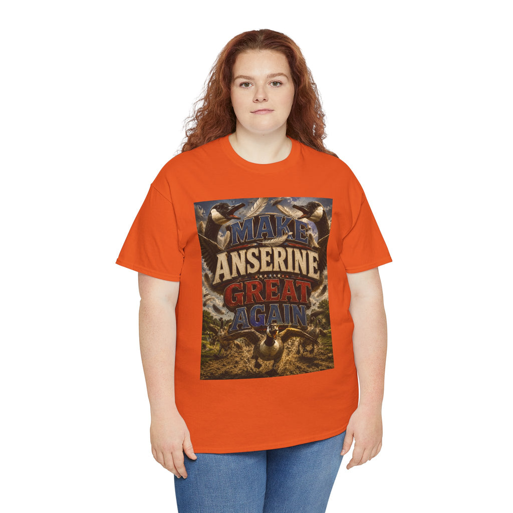 Make Anserine Great Again - Dark Unisex Heavy Cotton Tee