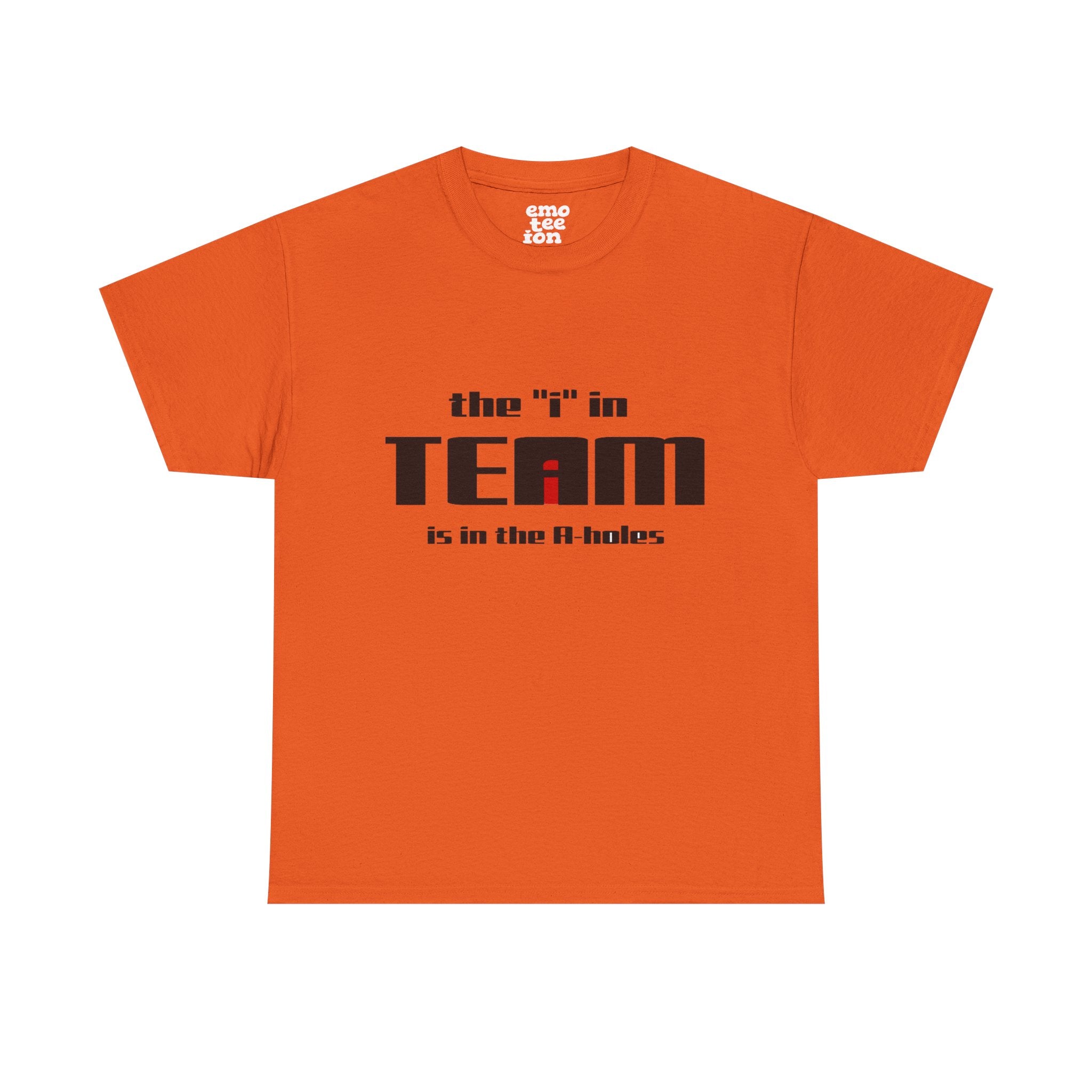 The "i" In Team - Dark Unisex Heavy Cotton Tee