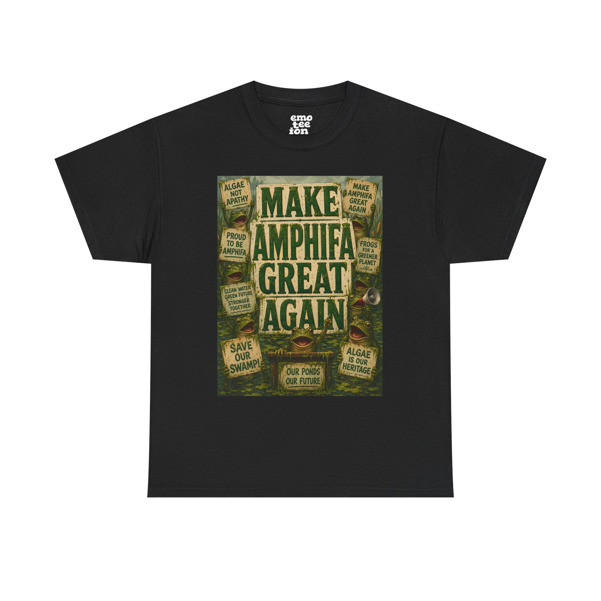 Make AMPHIFA Great Again - Dark Unisex Heavy Cotton Tee