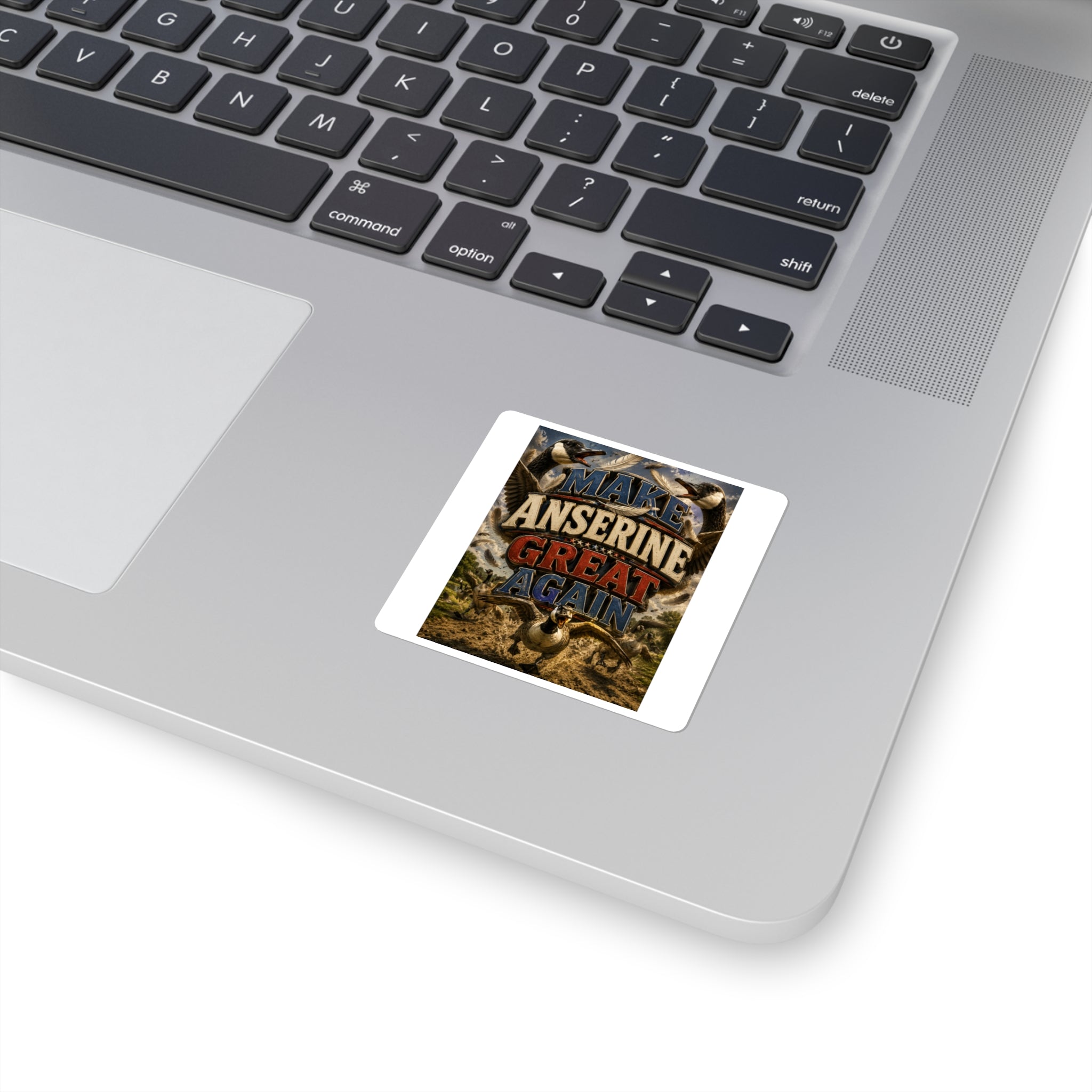 Make Anserine Great Again - Square Stickers