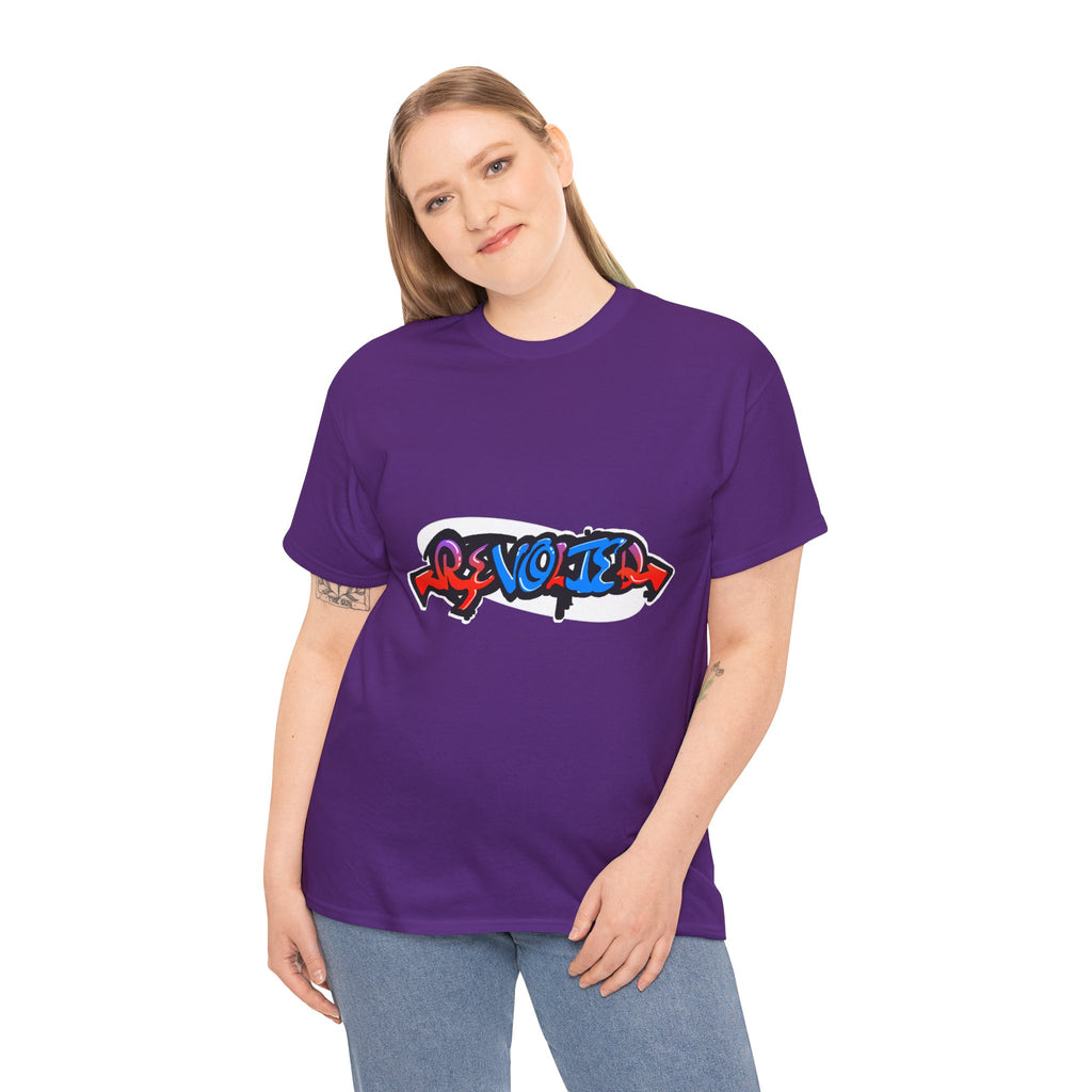 Revolted, VOTE - Graffiti Dark Unisex Heavy Cotton Tee