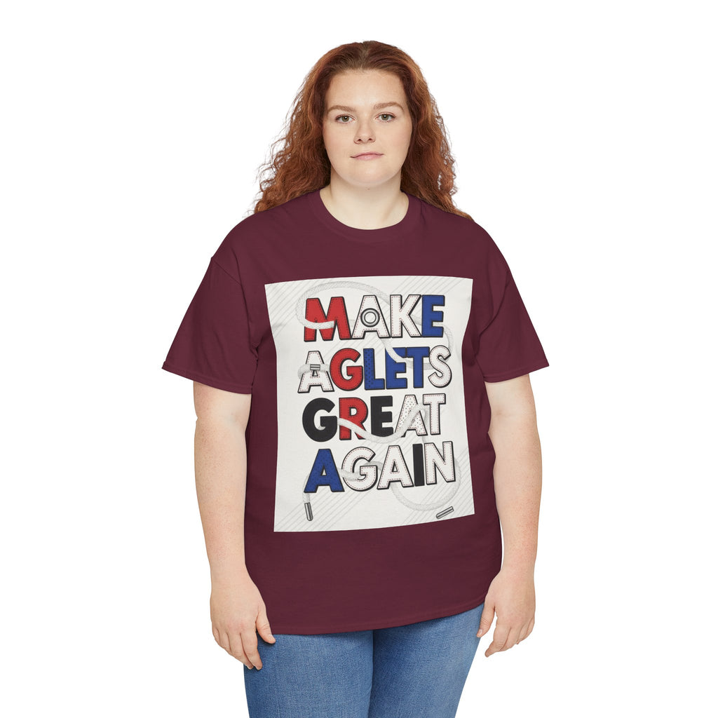 Make Aglets Great Again Dark - Unisex Heavy Cotton Tee