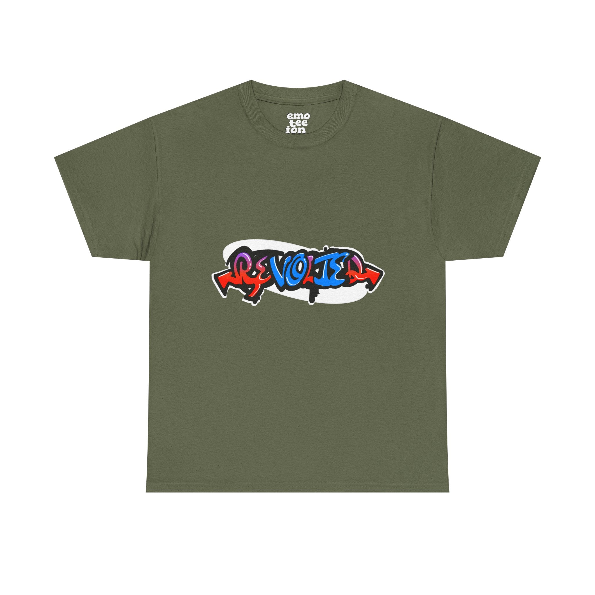 Revolted, VOTE - Graffiti Dark Unisex Heavy Cotton Tee