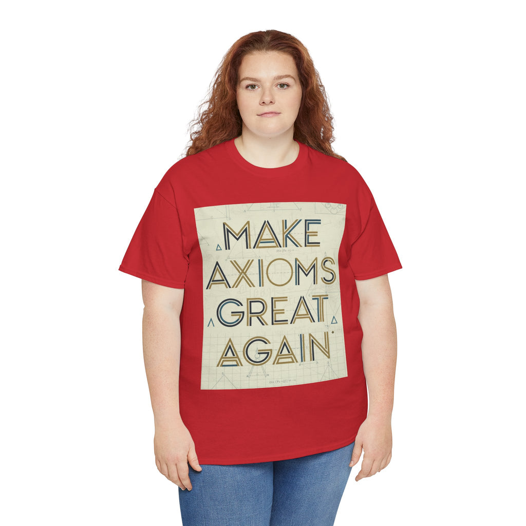 Make Axioms Great Again - Dark Unisex Heavy Cotton Tee