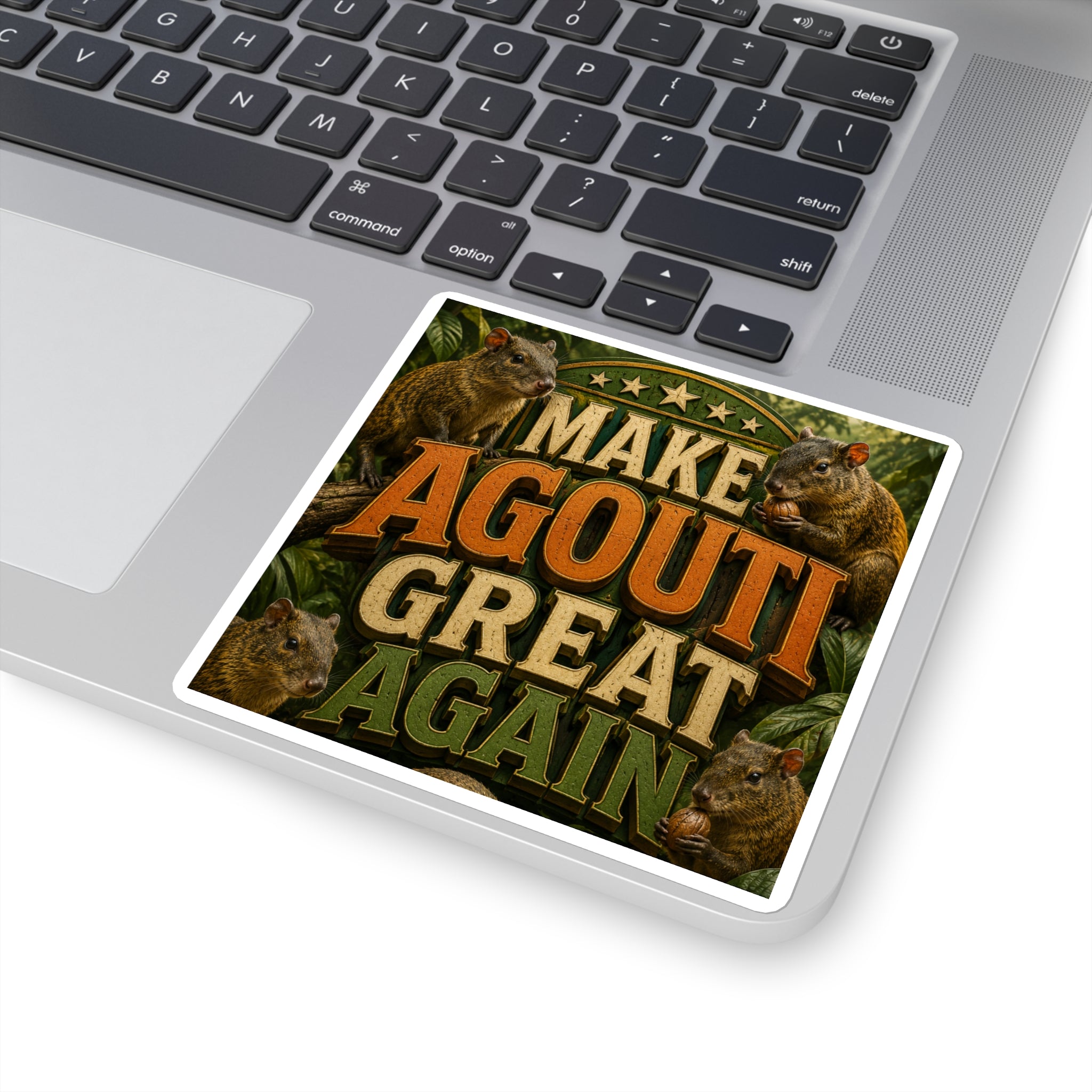 Make Agouti Great Again - Square Stickers