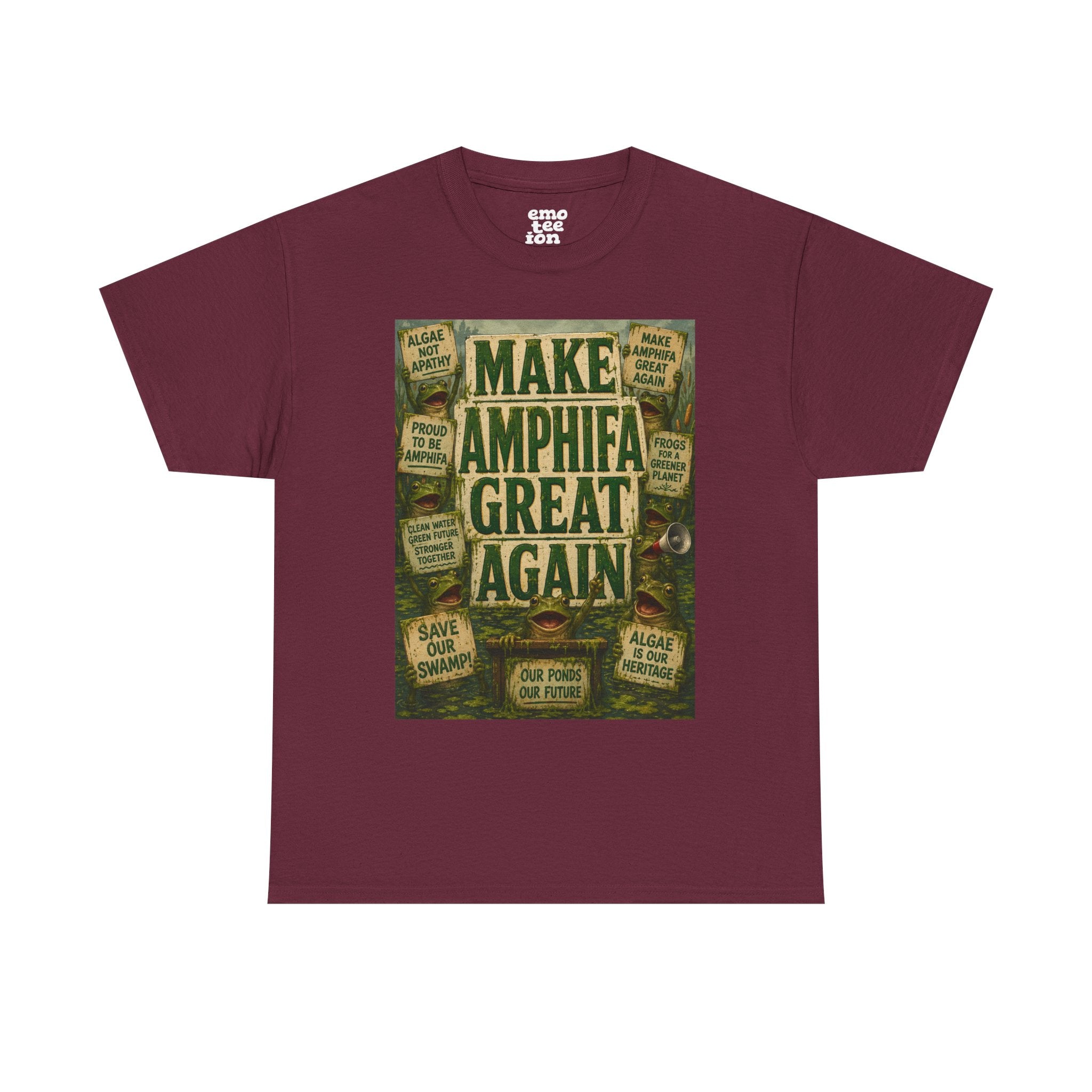 Make AMPHIFA Great Again - Dark Unisex Heavy Cotton Tee