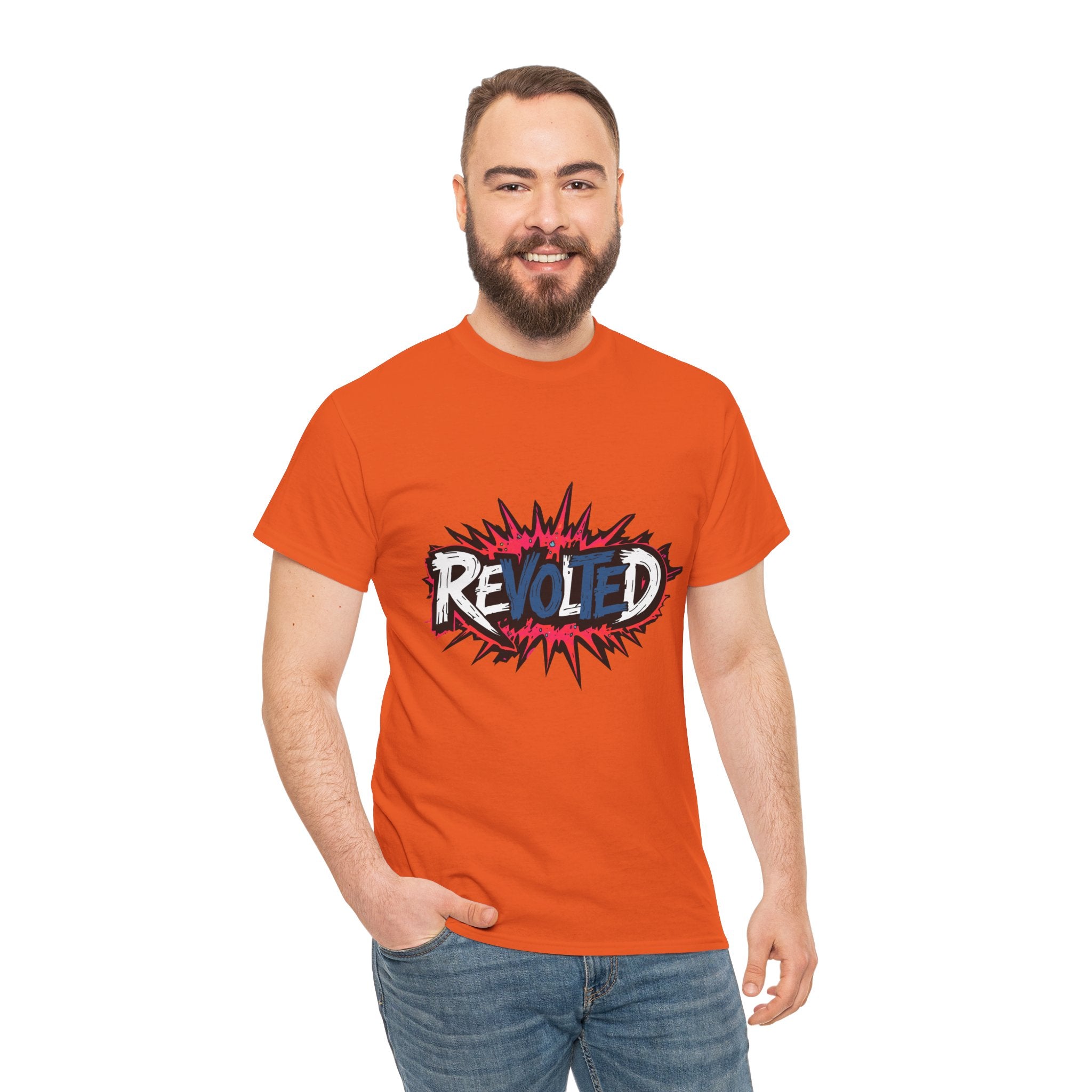 Revolted, VOTE - Splash Bam Dark Unisex Heavy Cotton Tee