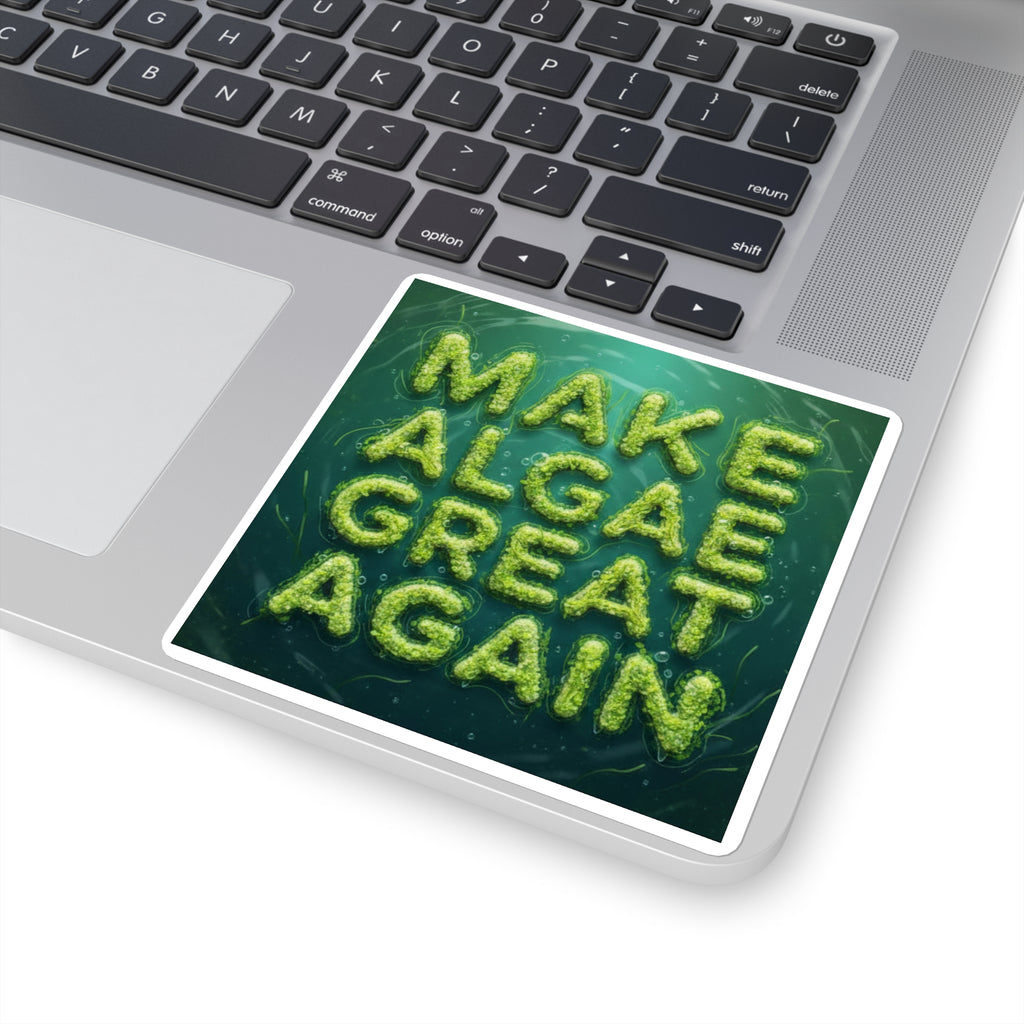 Make Algae Great Again - Square Stickers