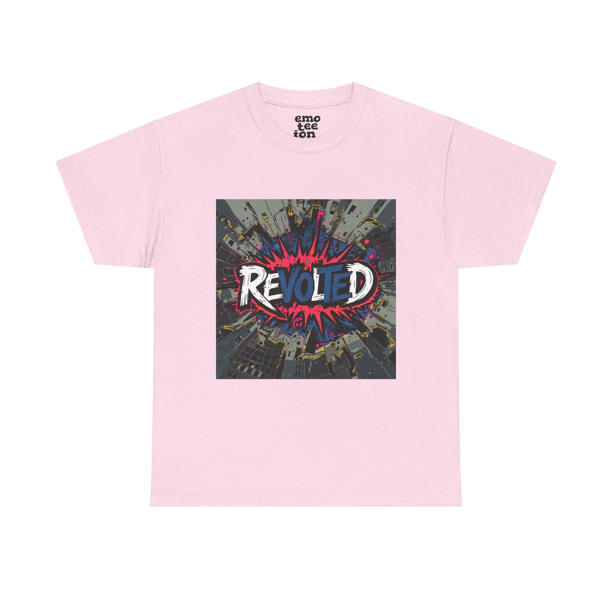 Revolted, VOTE - Cityscape Light Unisex Heavy Cotton Tee