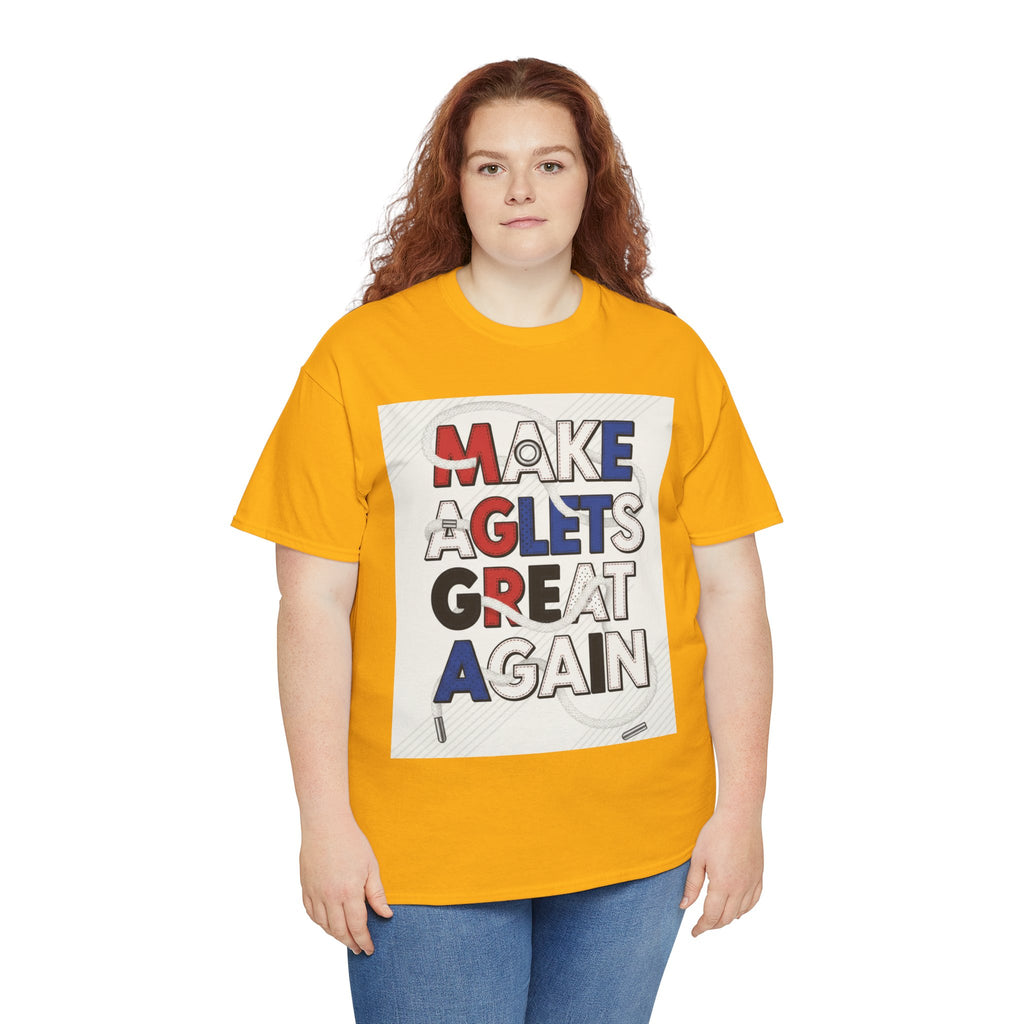 Make Aglets Great Again Dark - Unisex Heavy Cotton Tee