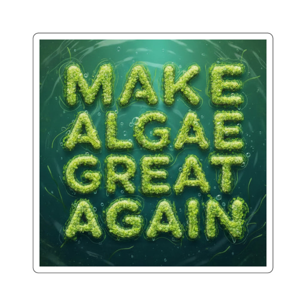 Make Algae Great Again - Square Stickers