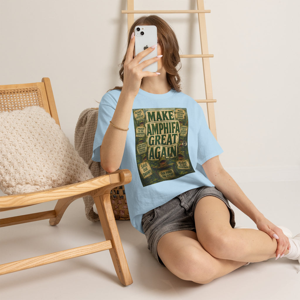 Make AMPHIFA Great Again - Light Unisex Heavy Cotton Tee