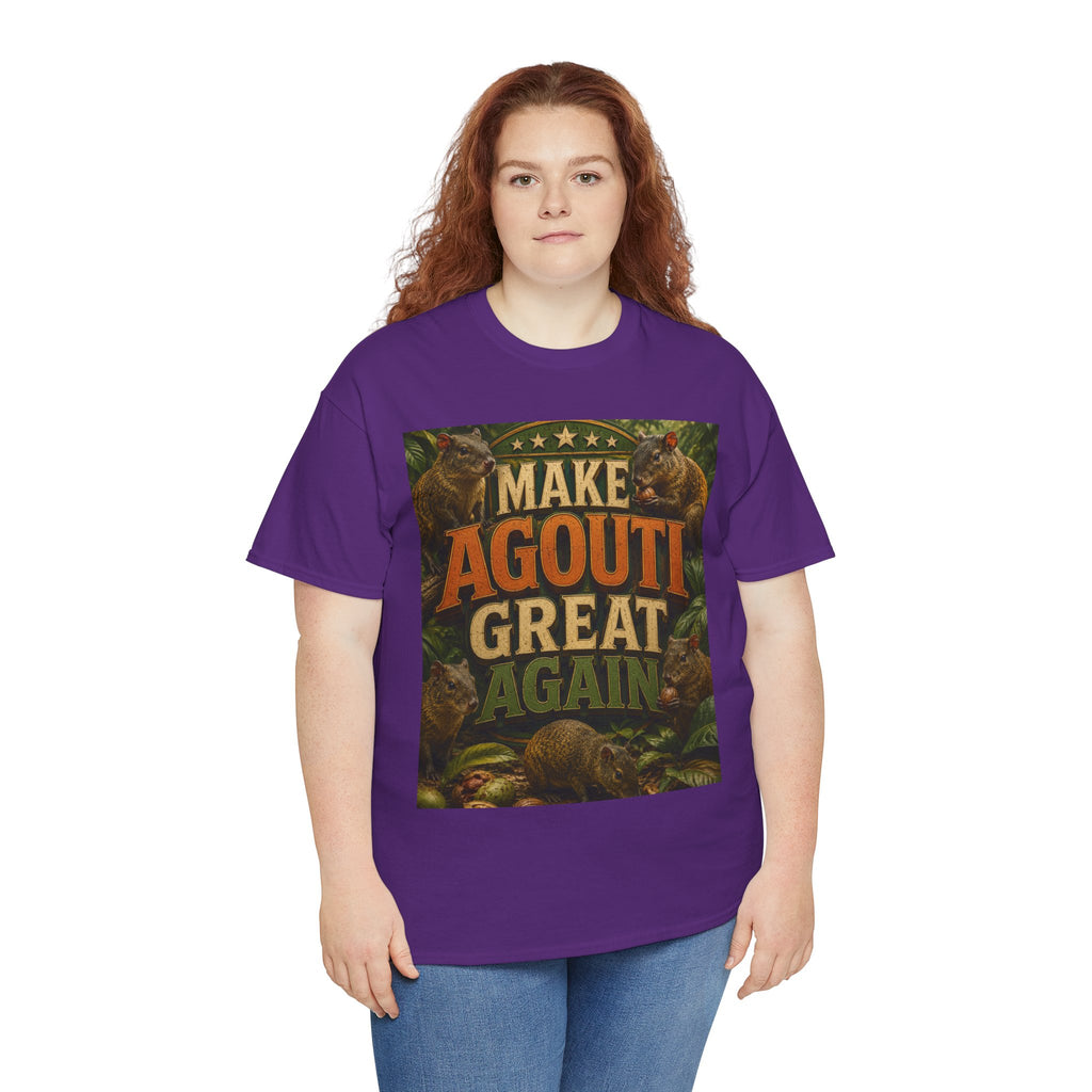 Make Agouti Great Again - Dark Unisex Heavy Cotton Tee