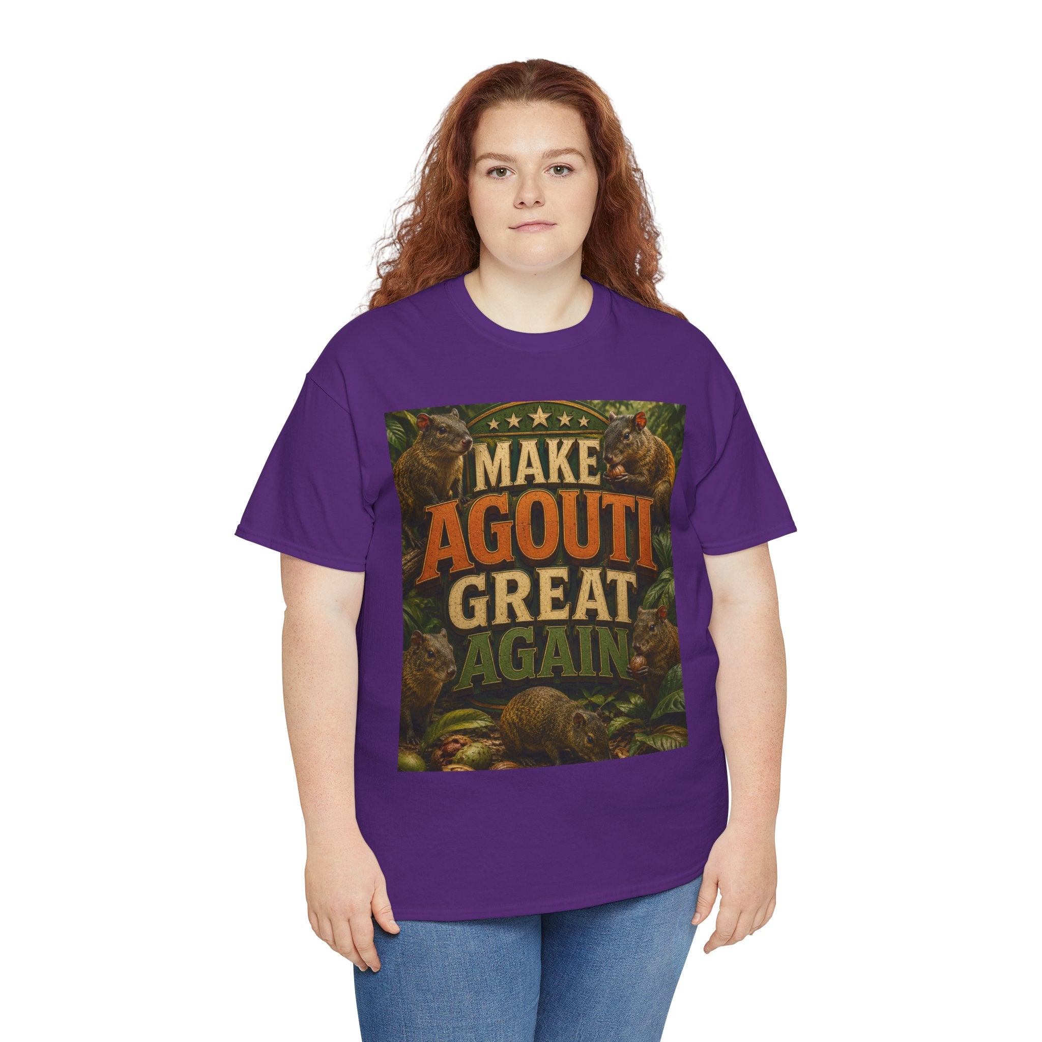 Make Agouti Great Again - Dark Unisex Heavy Cotton Tee