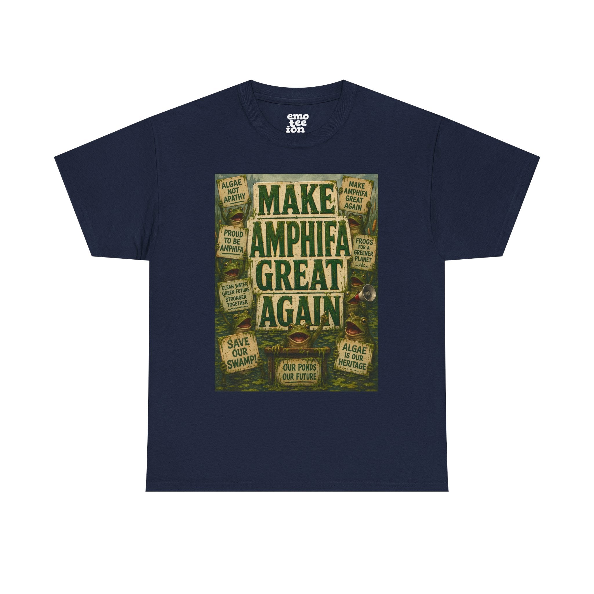 Make AMPHIFA Great Again - Dark Unisex Heavy Cotton Tee