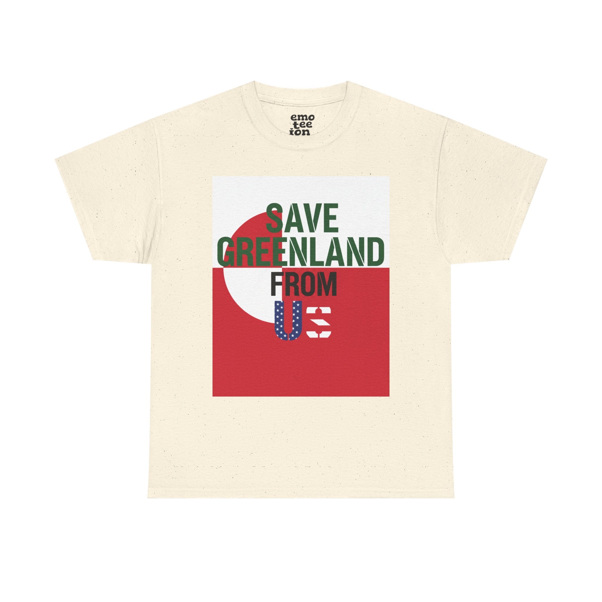 Save Greenland From US Light - Unisex Heavy Cotton Tee