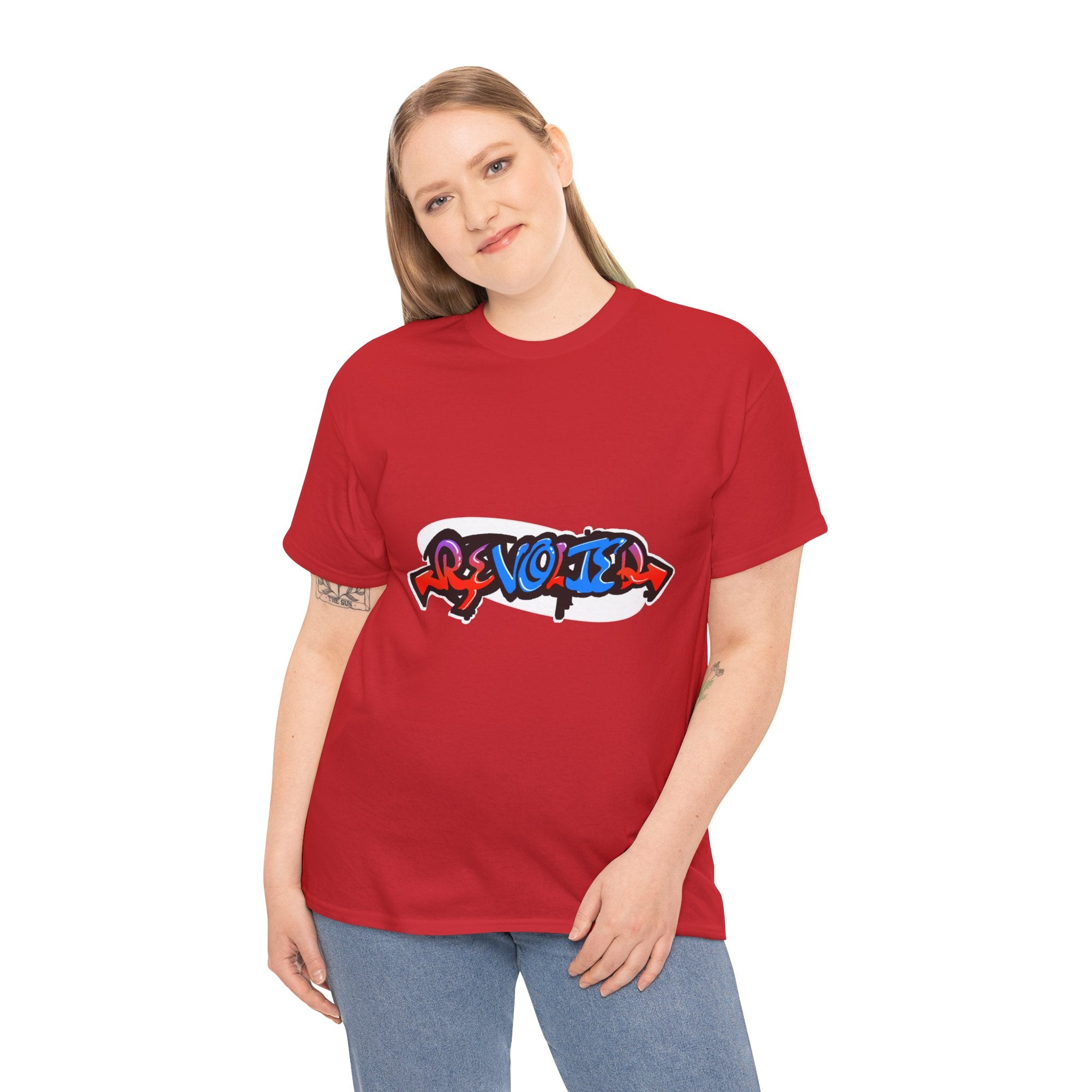 Revolted, VOTE - Graffiti Dark Unisex Heavy Cotton Tee