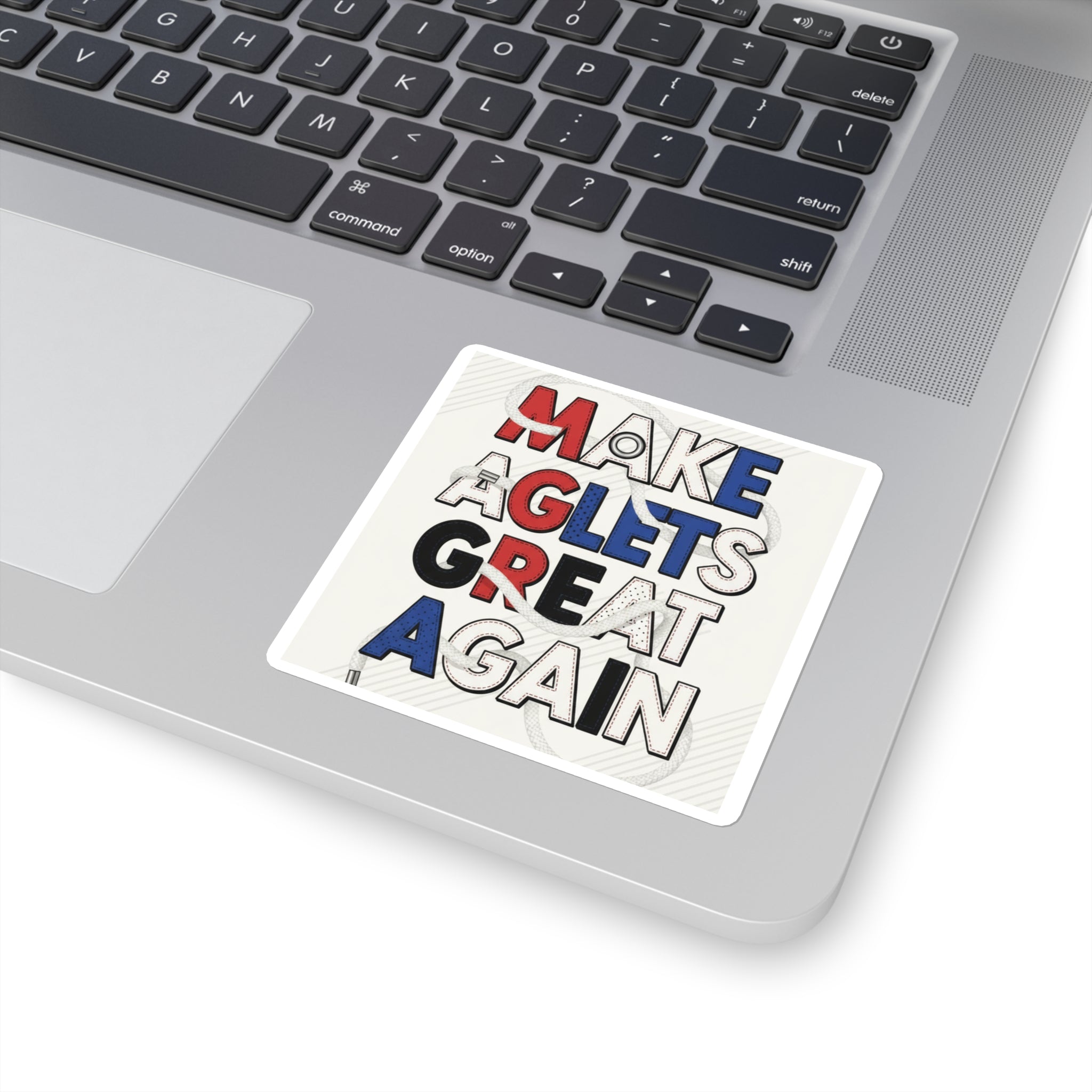 Make Aglets Great Again - Square Stickers