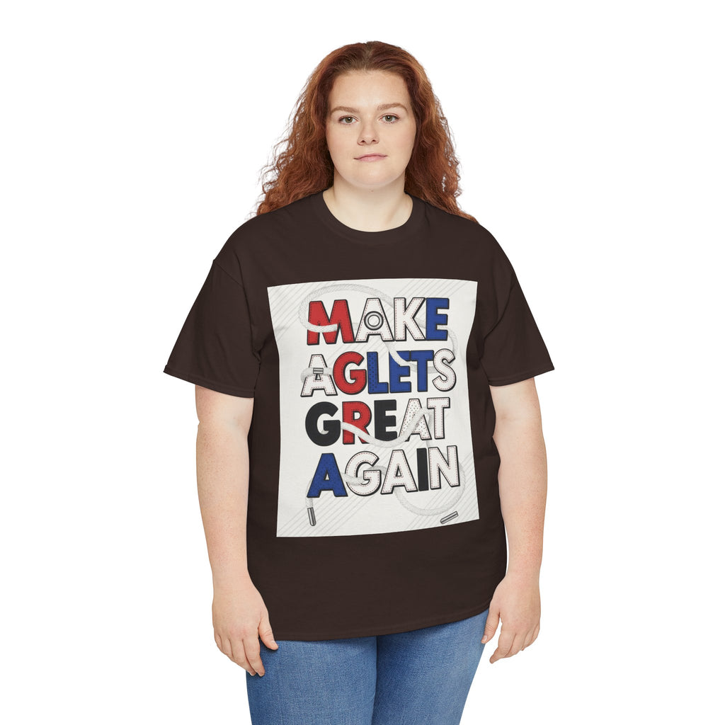 Make Aglets Great Again Dark - Unisex Heavy Cotton Tee