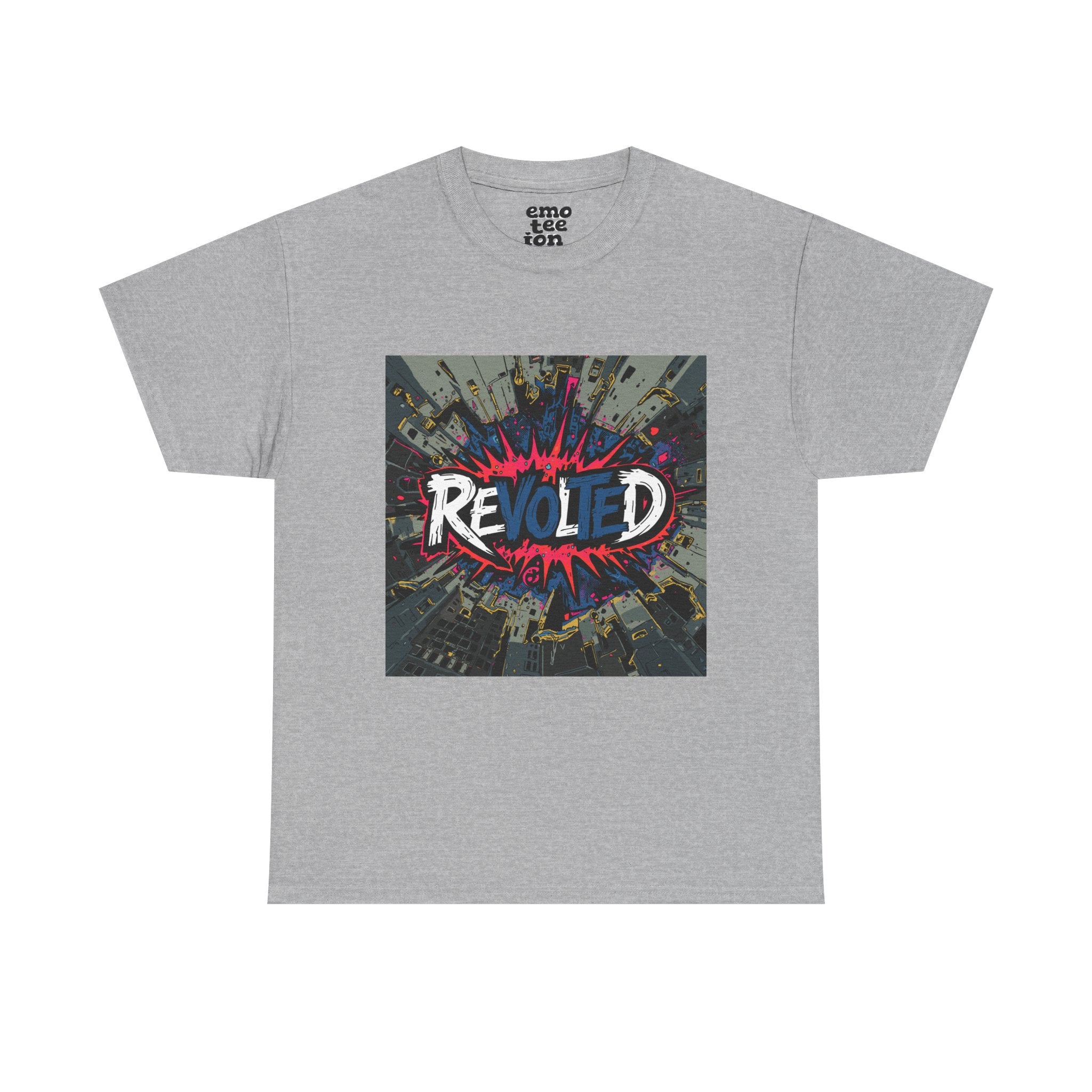Revolted, VOTE - Cityscape Light Unisex Heavy Cotton Tee