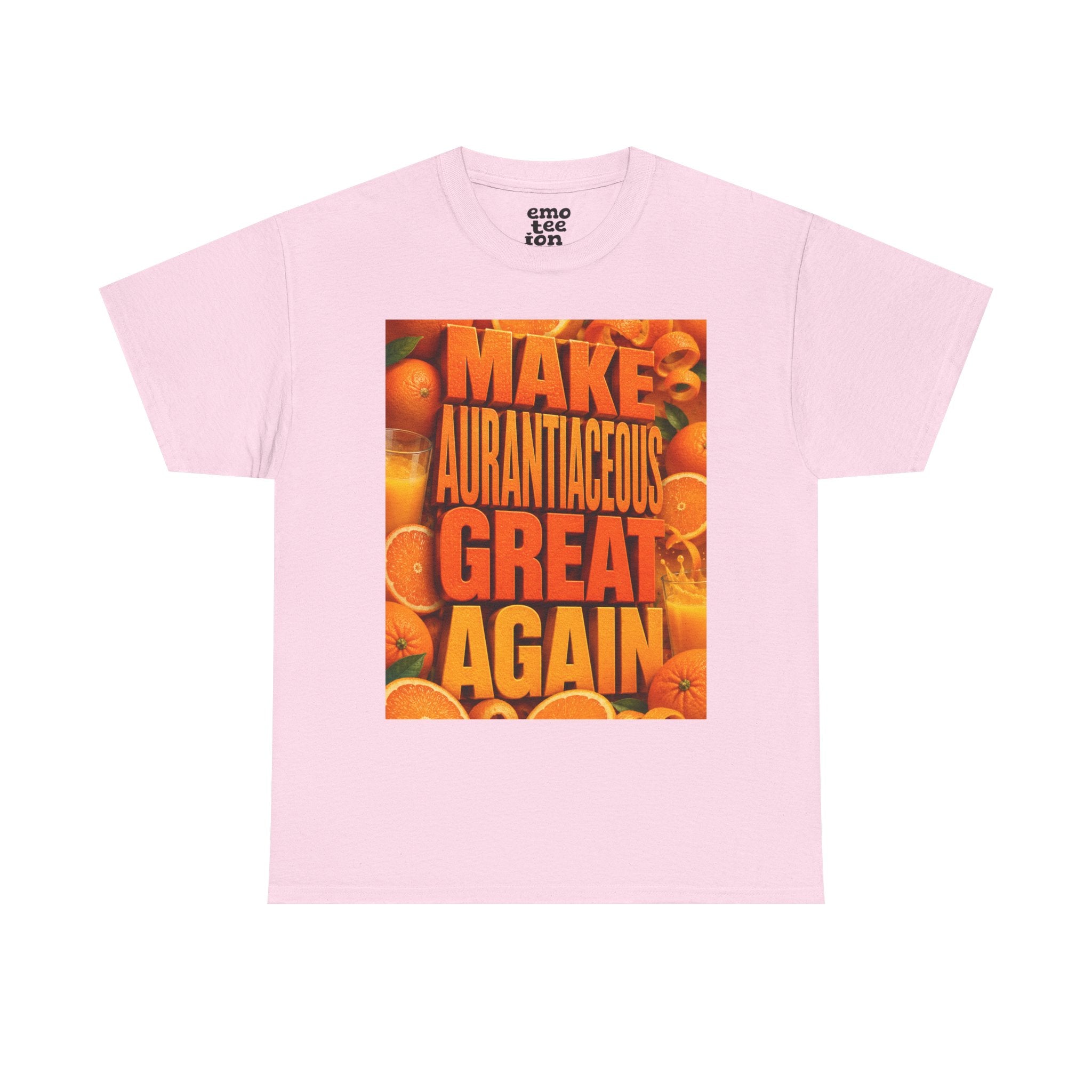 Make Aurantiaceous Great Again - Light Unisex Heavy Cotton Tee