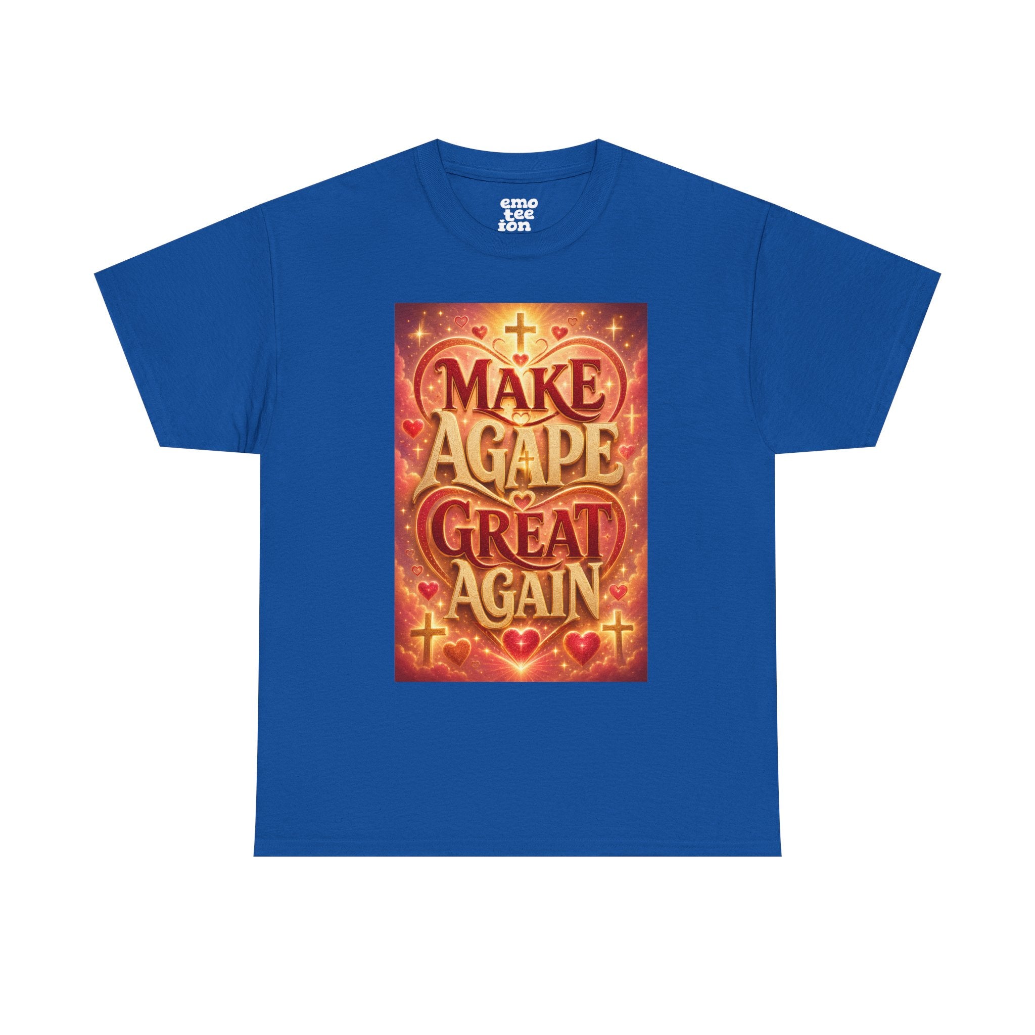 Make Agape Great Again - Dark Unisex Heavy Cotton Tee