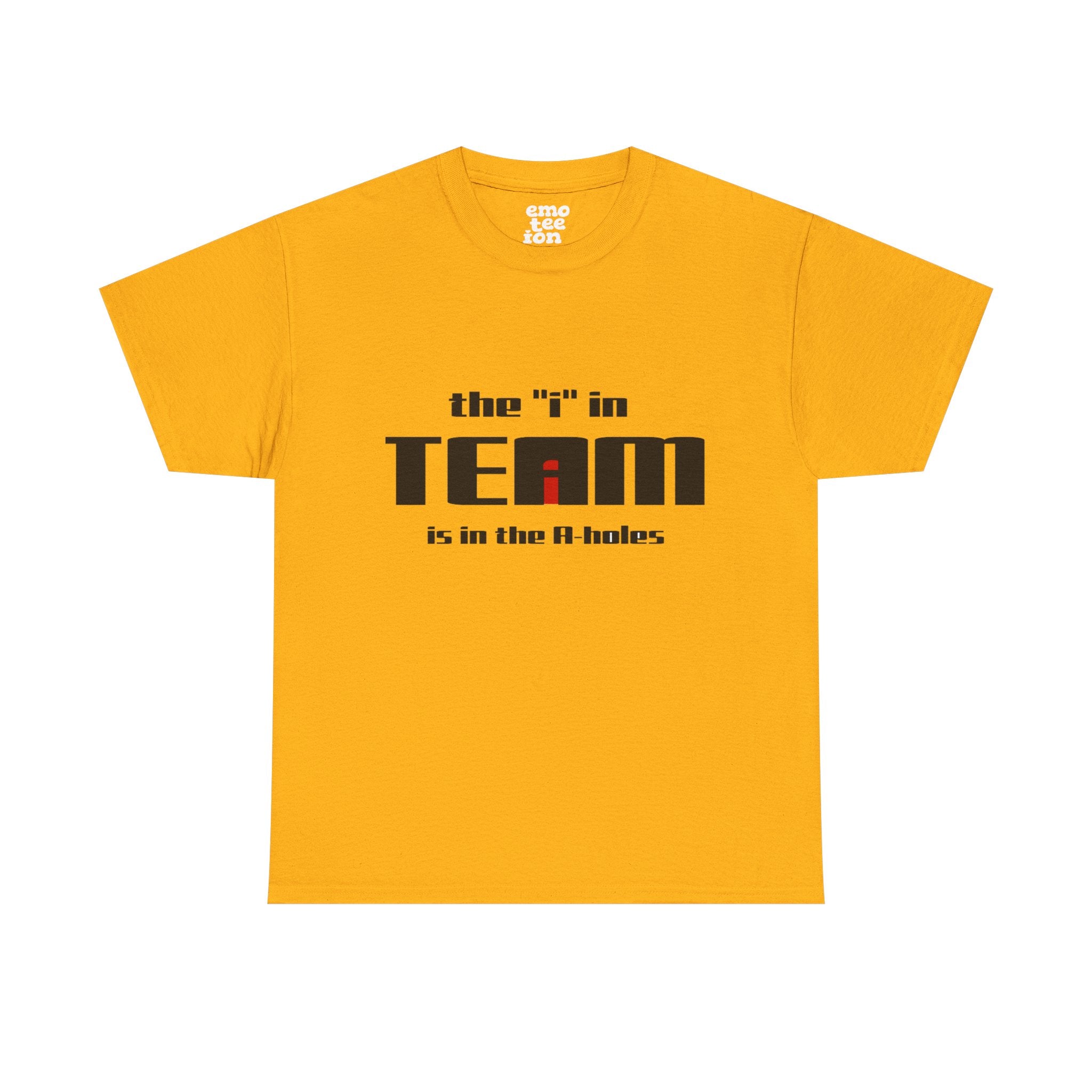The "i" In Team - Dark Unisex Heavy Cotton Tee