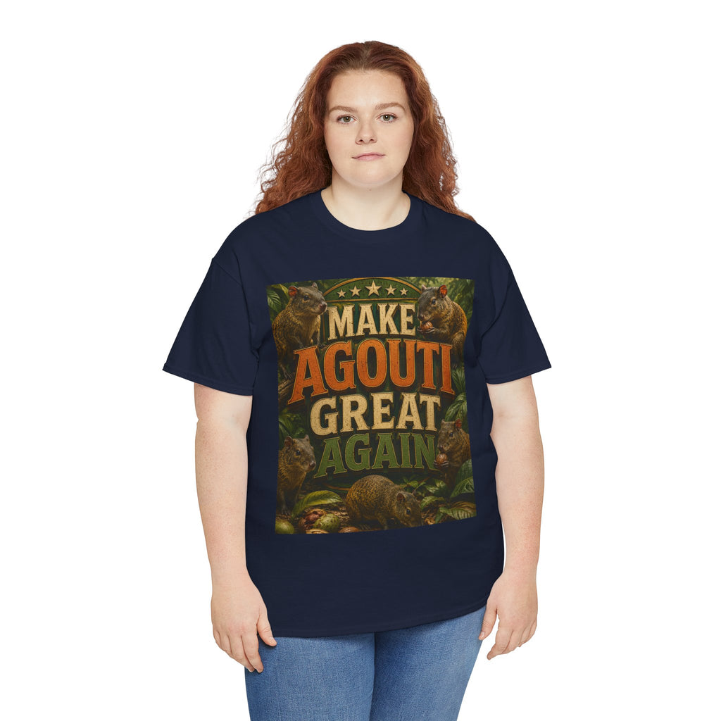 Make Agouti Great Again - Dark Unisex Heavy Cotton Tee