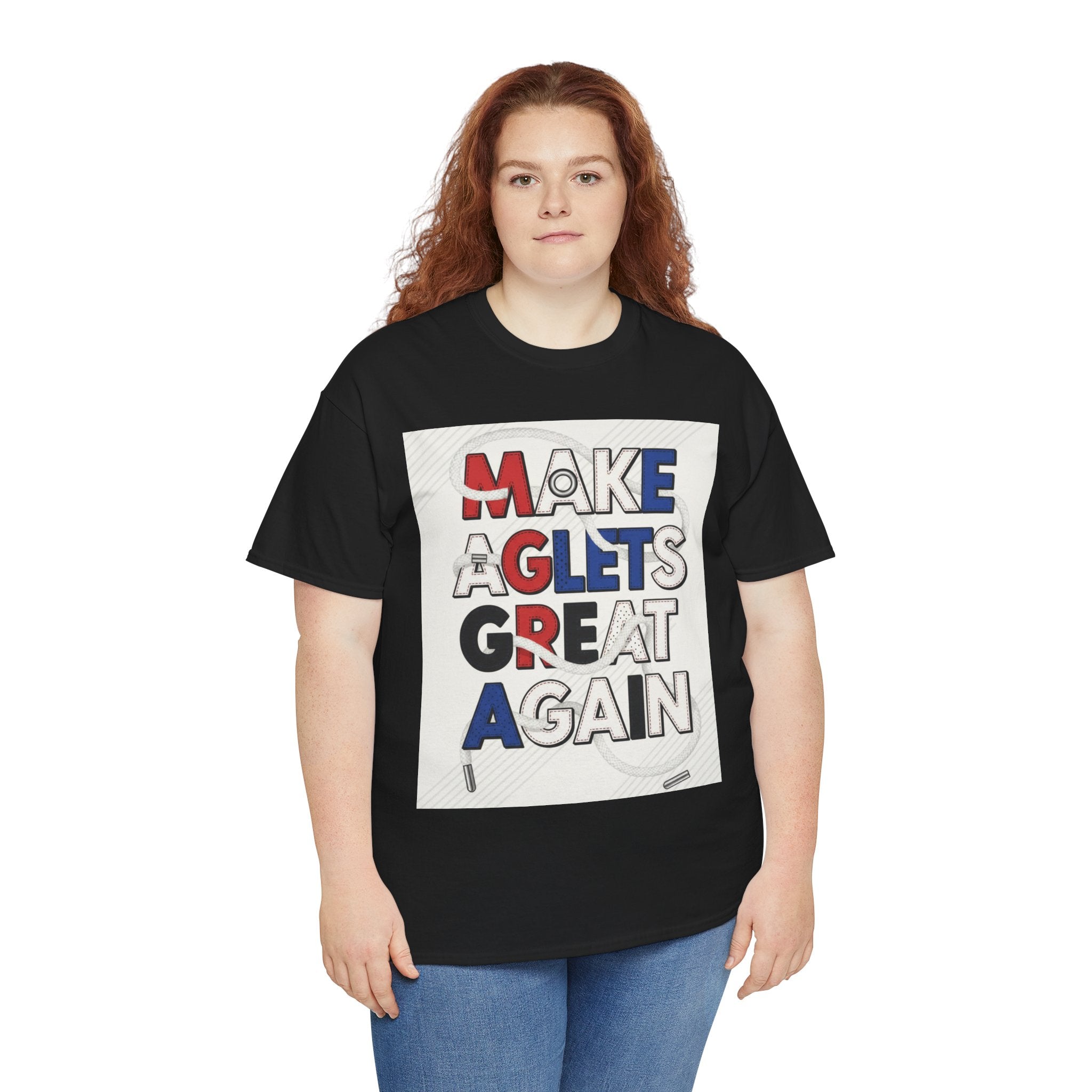 Make Aglets Great Again Dark - Unisex Heavy Cotton Tee