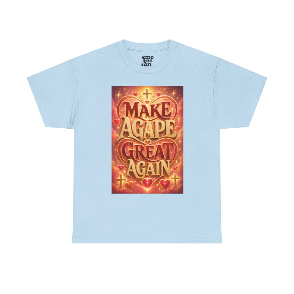 Make Agape Great Again - Light Unisex Heavy Cotton Tee
