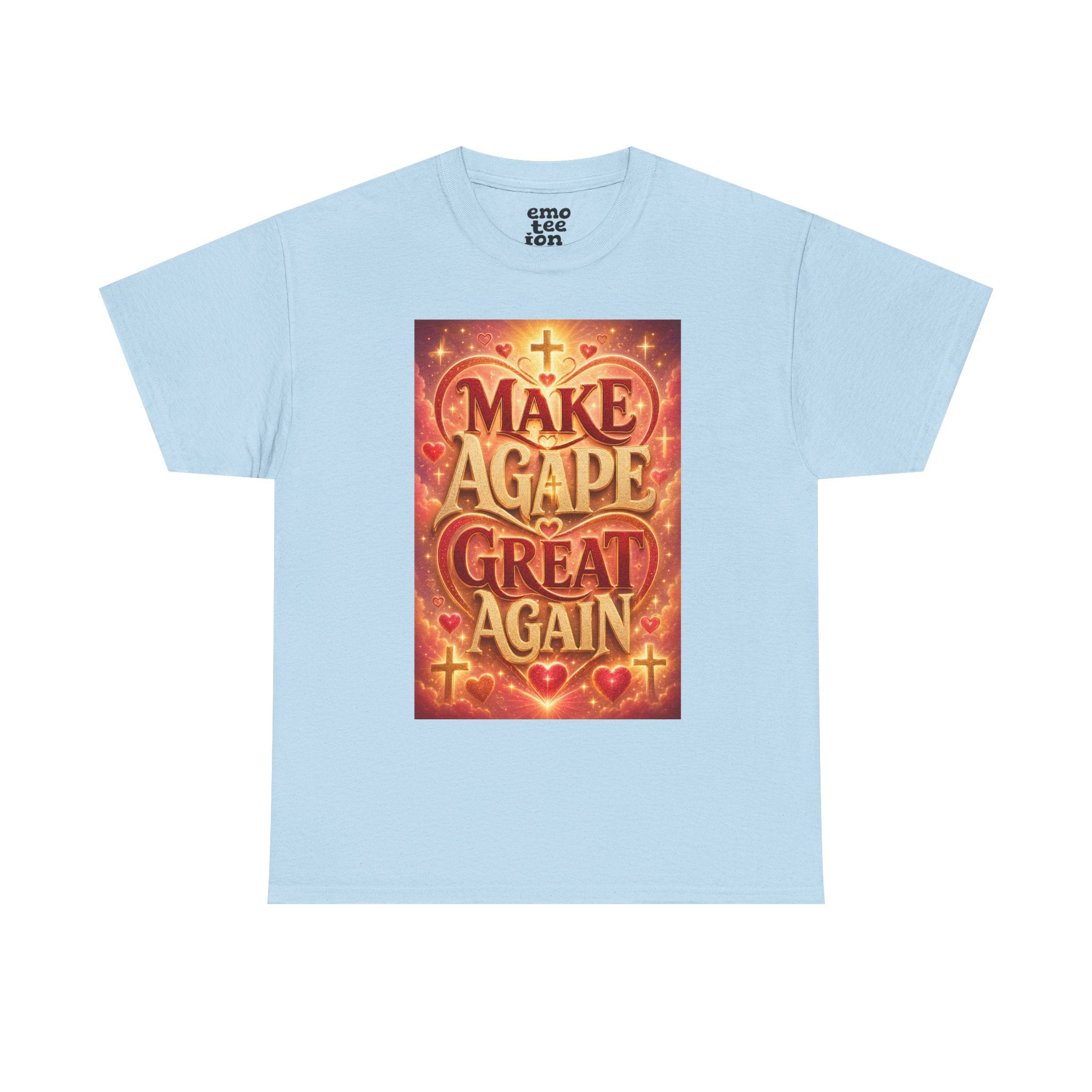 Make Agape Great Again - Light Unisex Heavy Cotton Tee