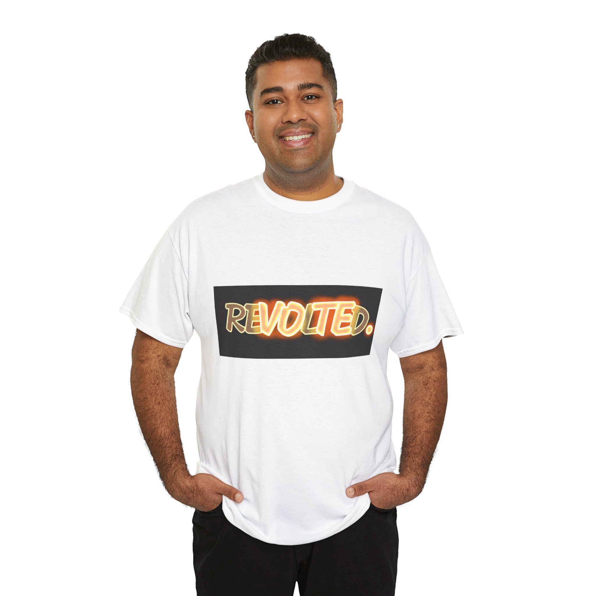 Revolted, VOTE - Neon Light Unisex Heavy Cotton Tee
