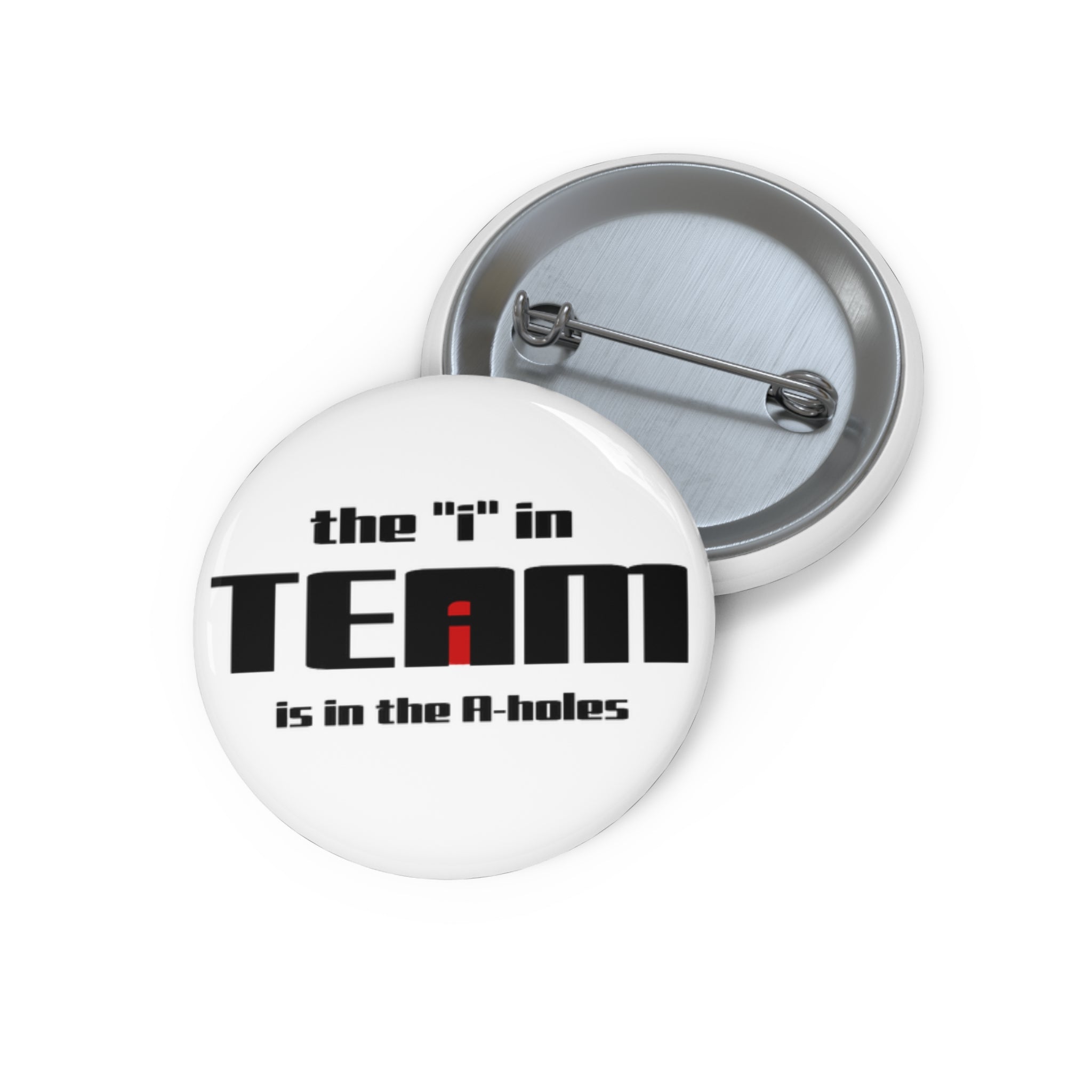 The "i" in Team - Custom Pin Buttons