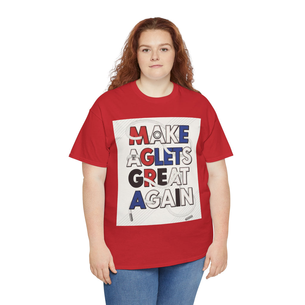 Make Aglets Great Again Dark - Unisex Heavy Cotton Tee