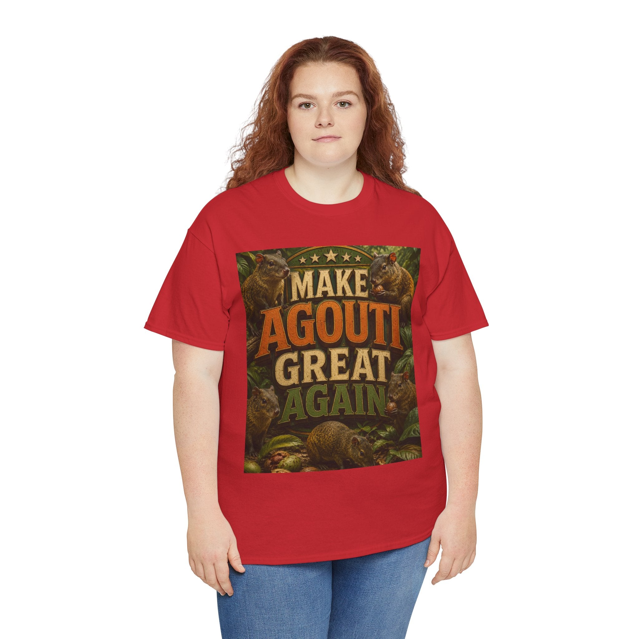 Make Agouti Great Again - Dark Unisex Heavy Cotton Tee