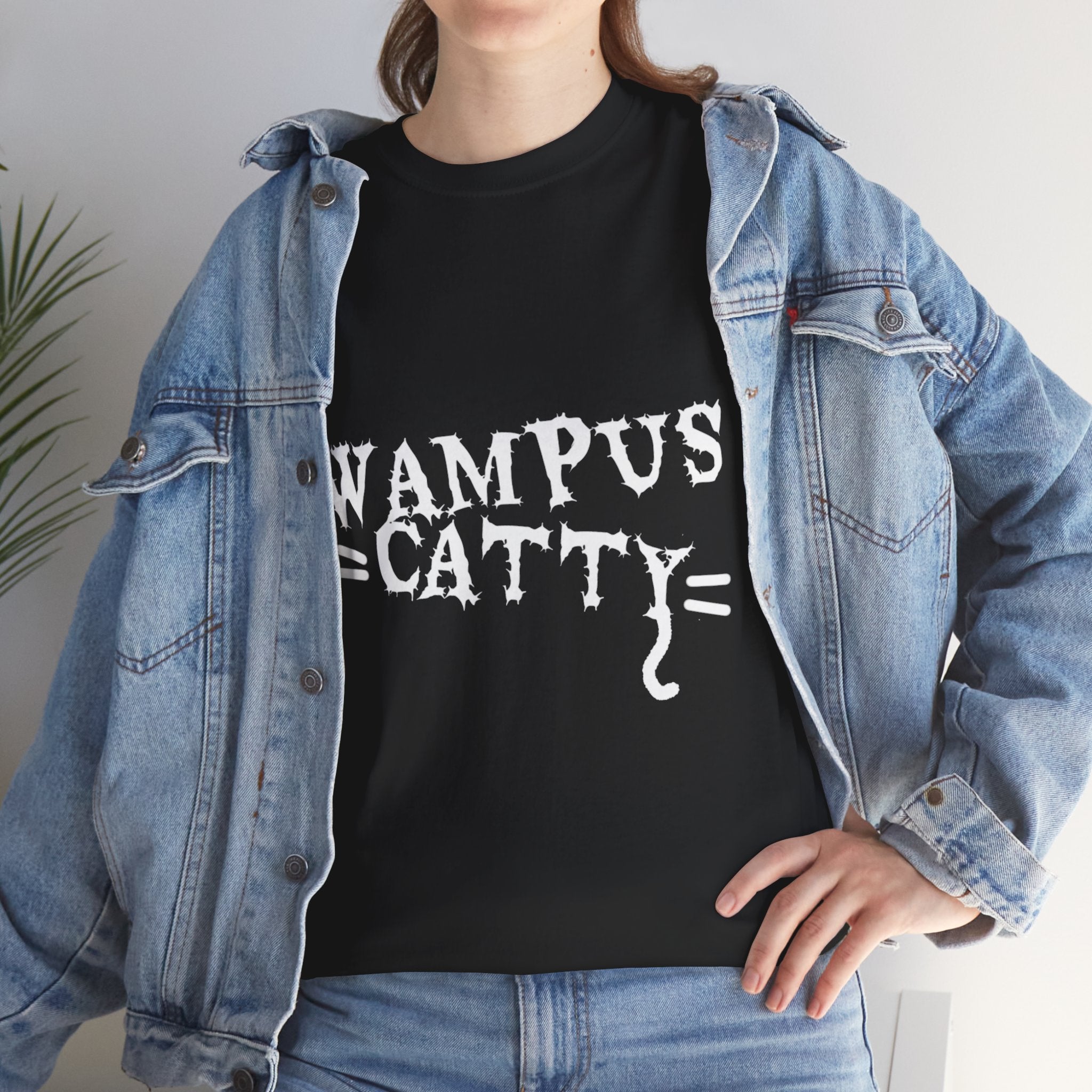 Wampus Catty - Dark Unisex Heavy Cotton Tee