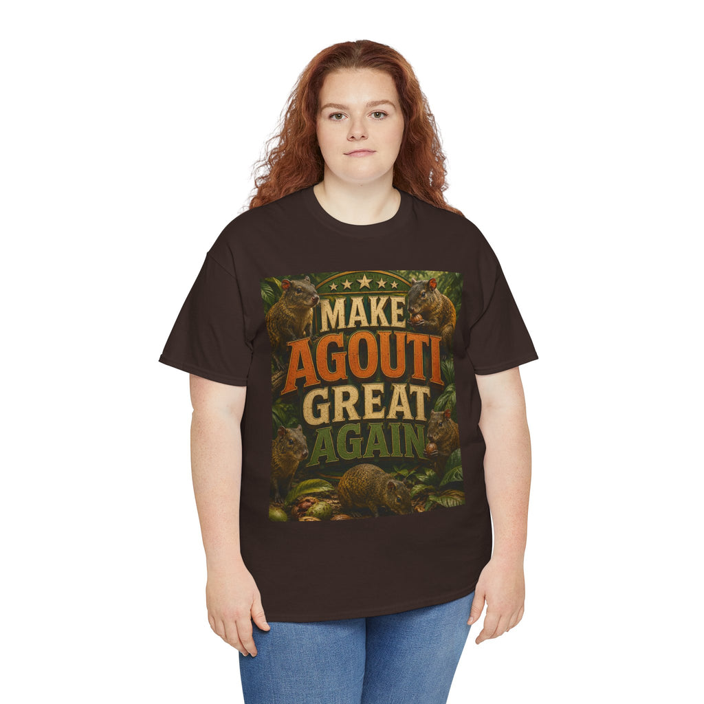 Make Agouti Great Again - Dark Unisex Heavy Cotton Tee