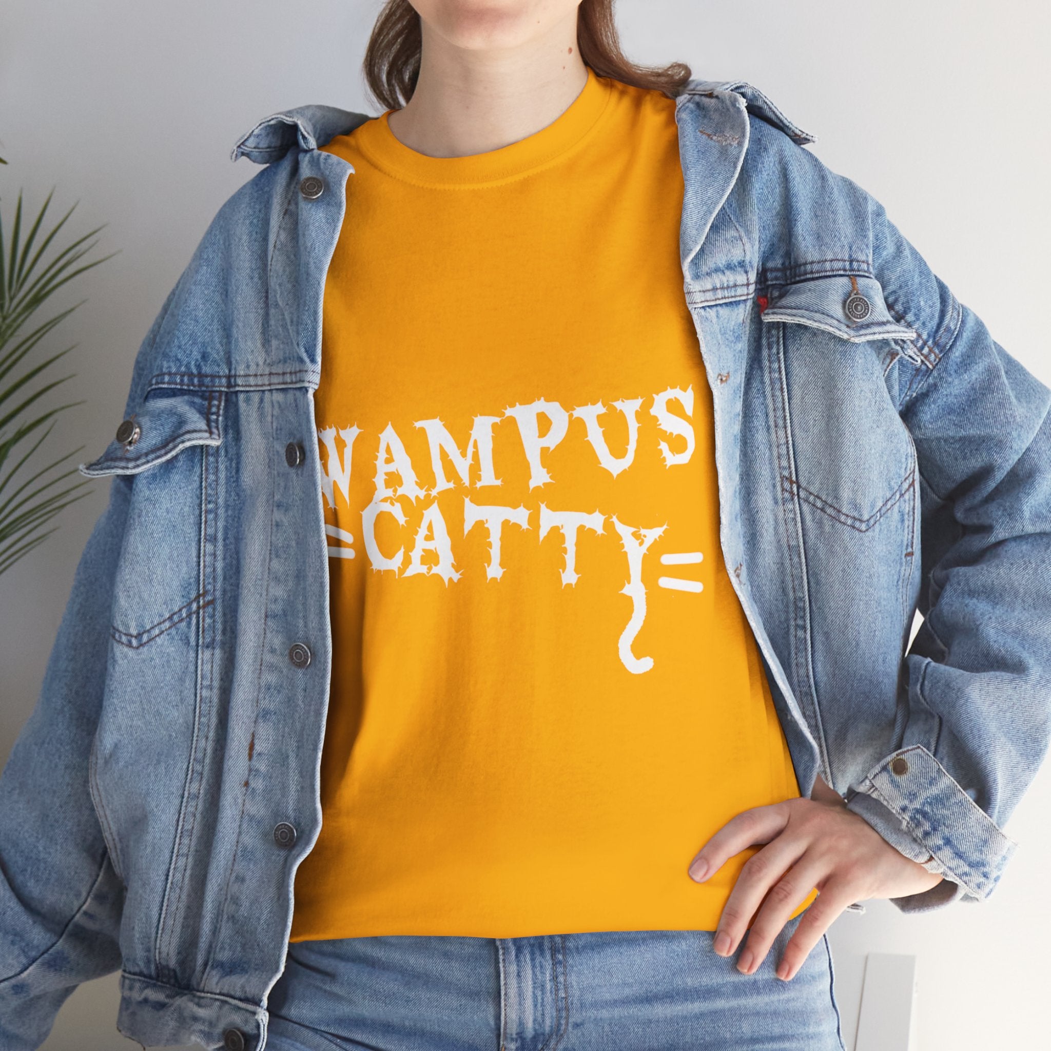 Wampus Catty - Dark Unisex Heavy Cotton Tee