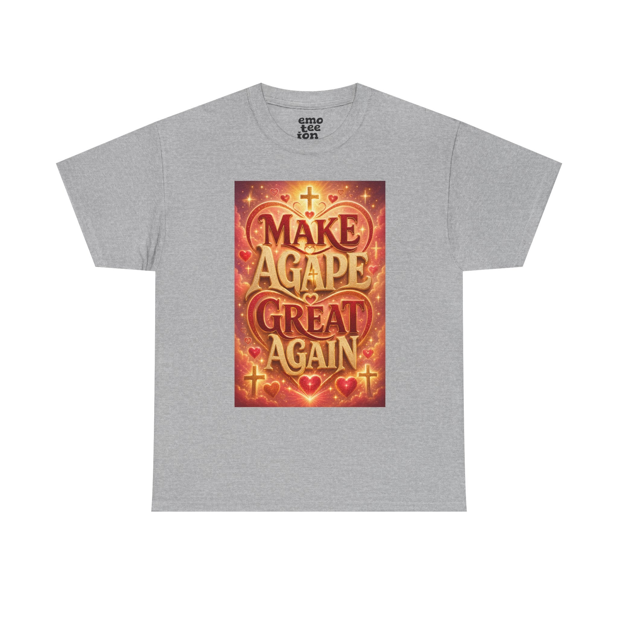 Make Agape Great Again - Light Unisex Heavy Cotton Tee