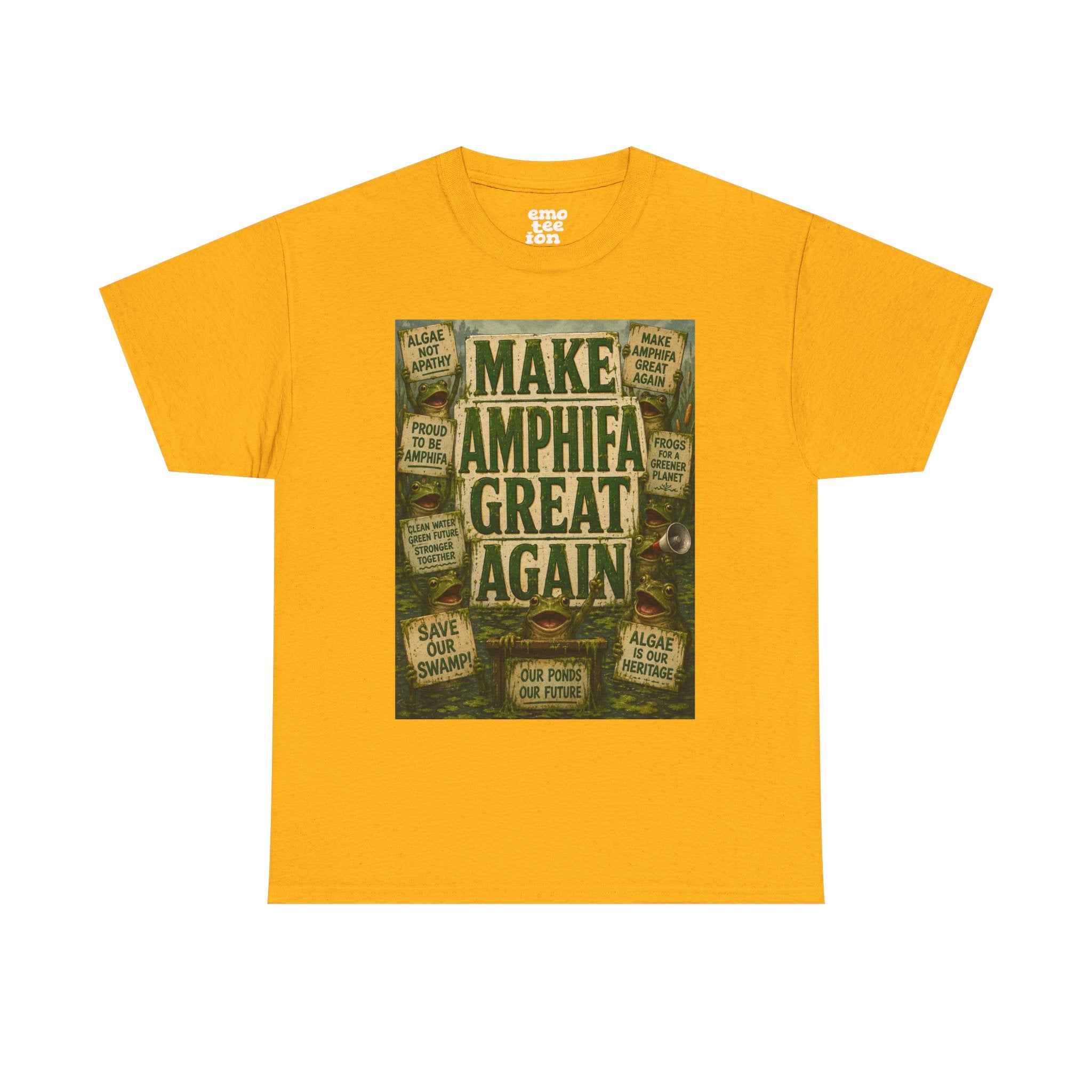 Make AMPHIFA Great Again - Dark Unisex Heavy Cotton Tee