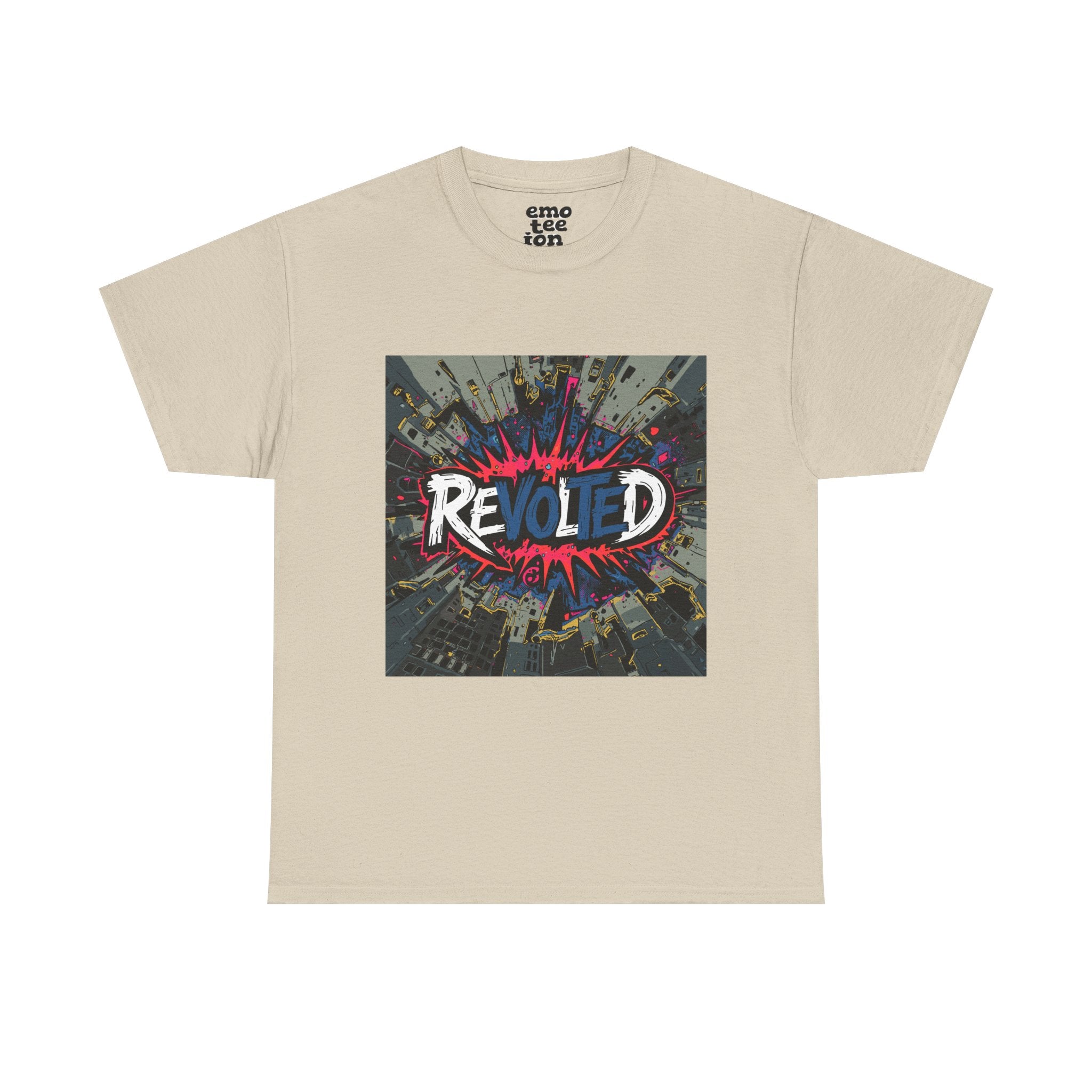 Revolted, VOTE - Cityscape Light Unisex Heavy Cotton Tee