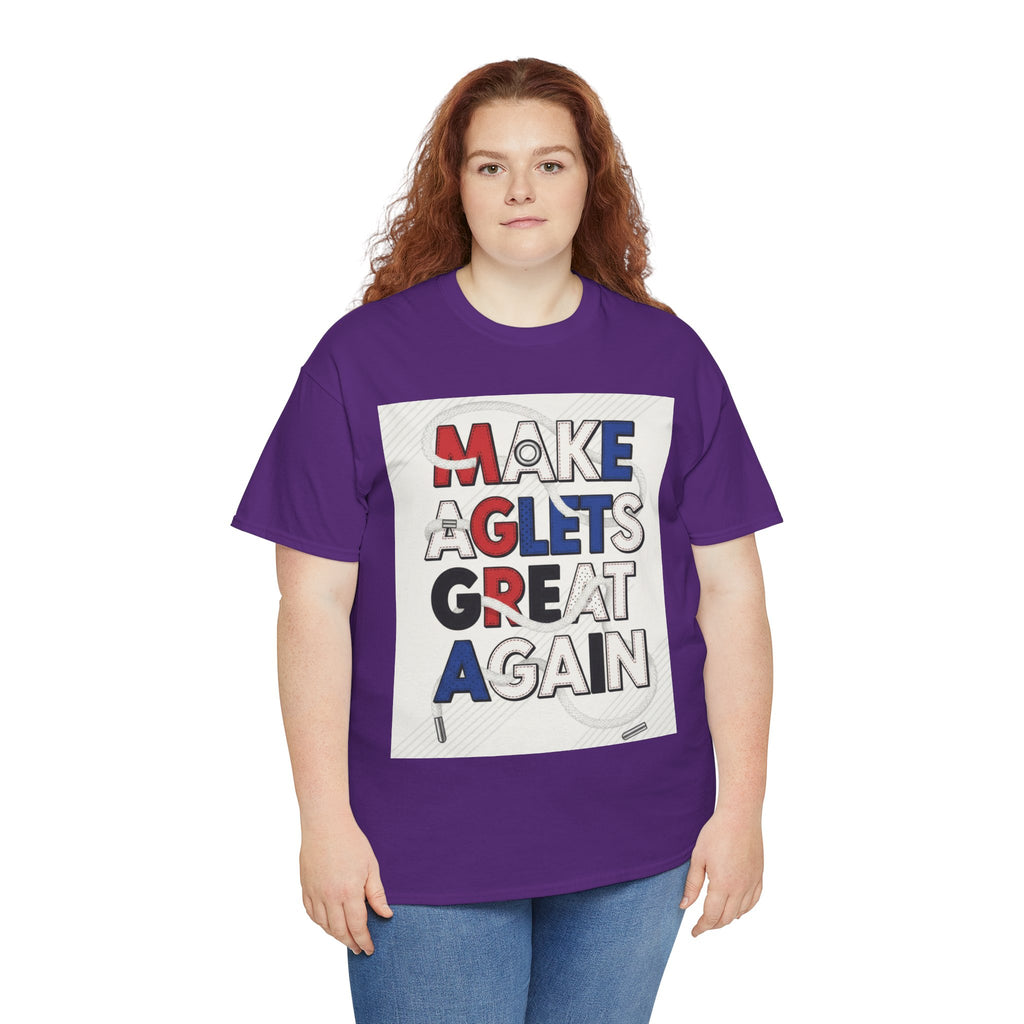 Make Aglets Great Again Dark - Unisex Heavy Cotton Tee