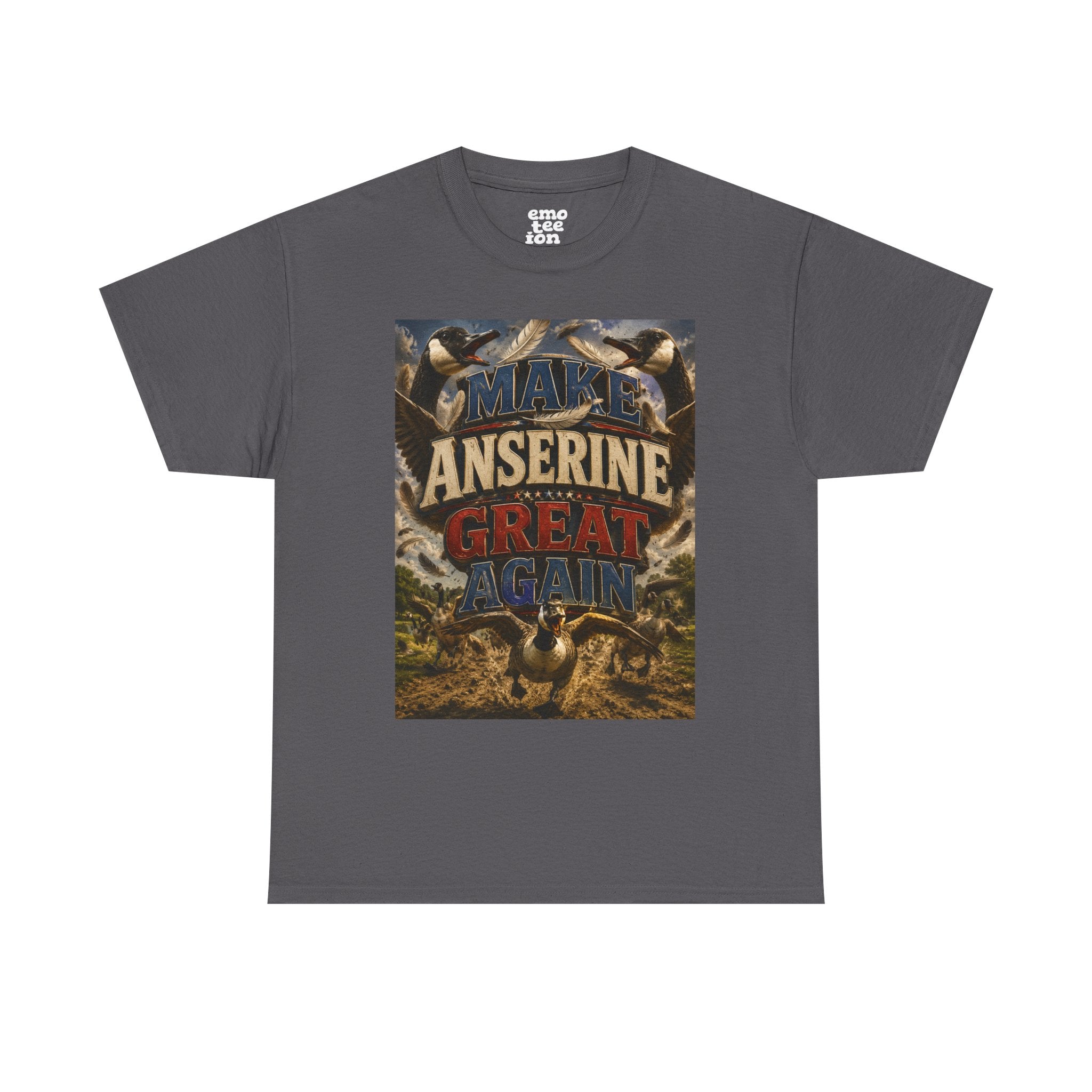 Make Anserine Great Again - Dark Unisex Heavy Cotton Tee