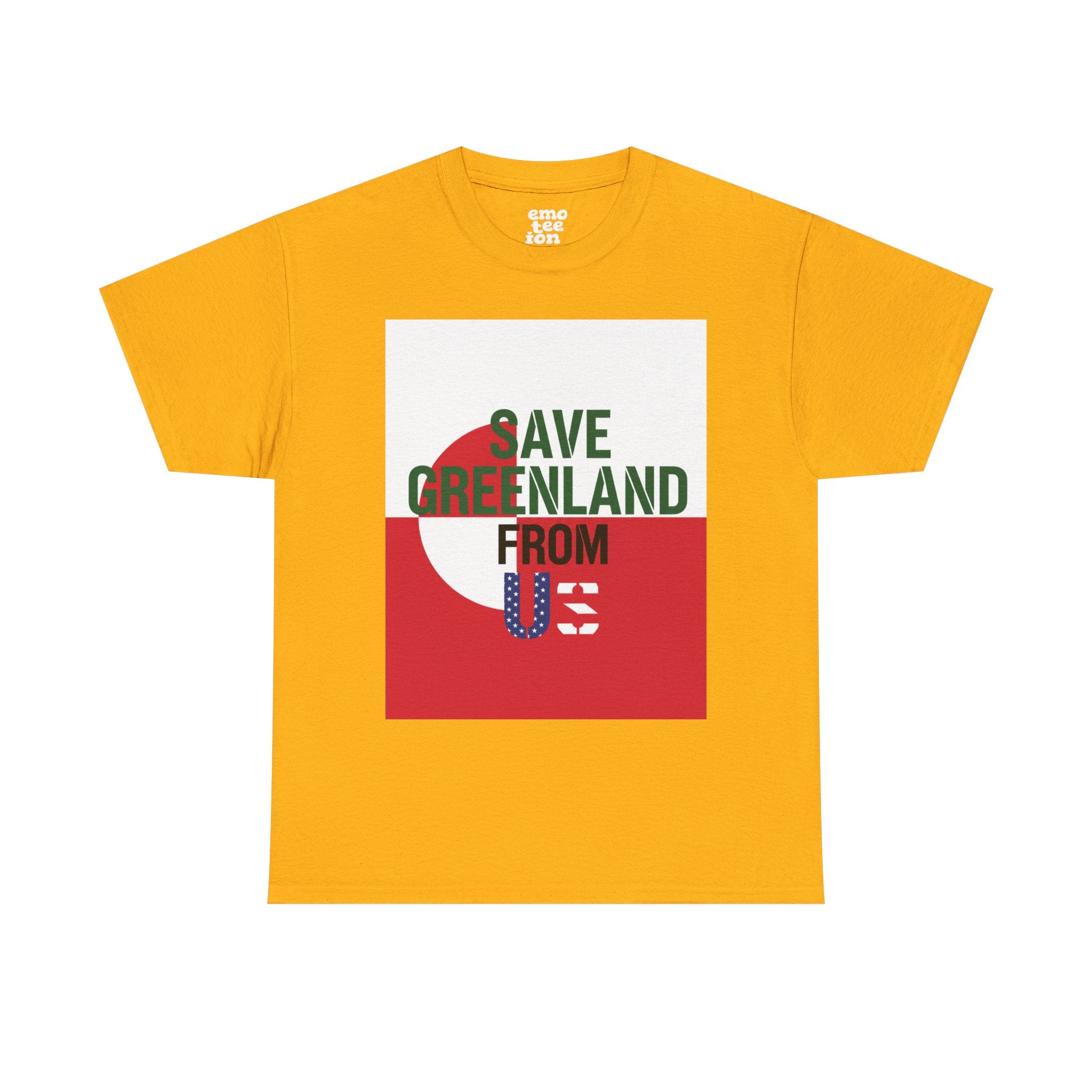 Save Greenland From US - Dark Unisex Heavy Cotton Tee