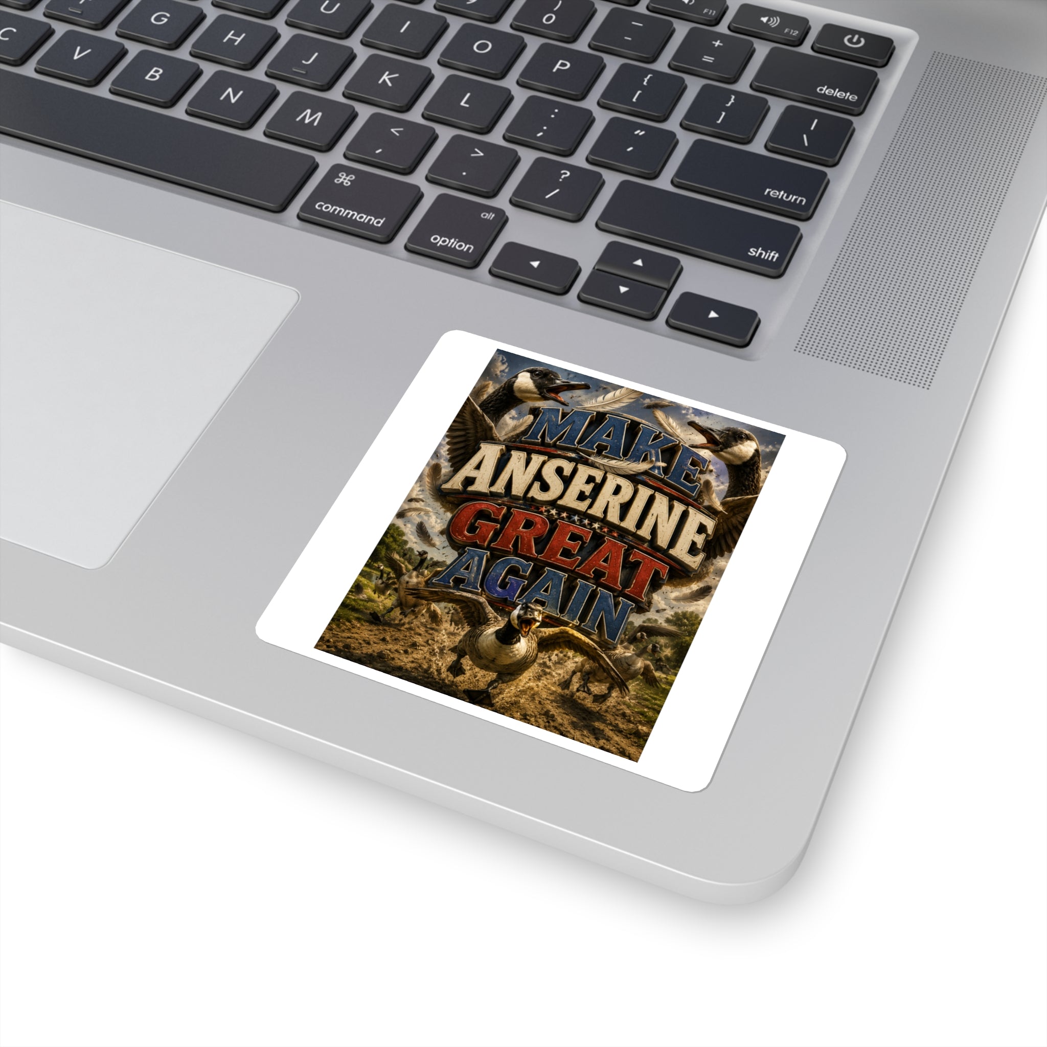 Make Anserine Great Again - Square Stickers