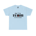 The "i" in TEAM - Light Unisex Heavy Cotton Tee